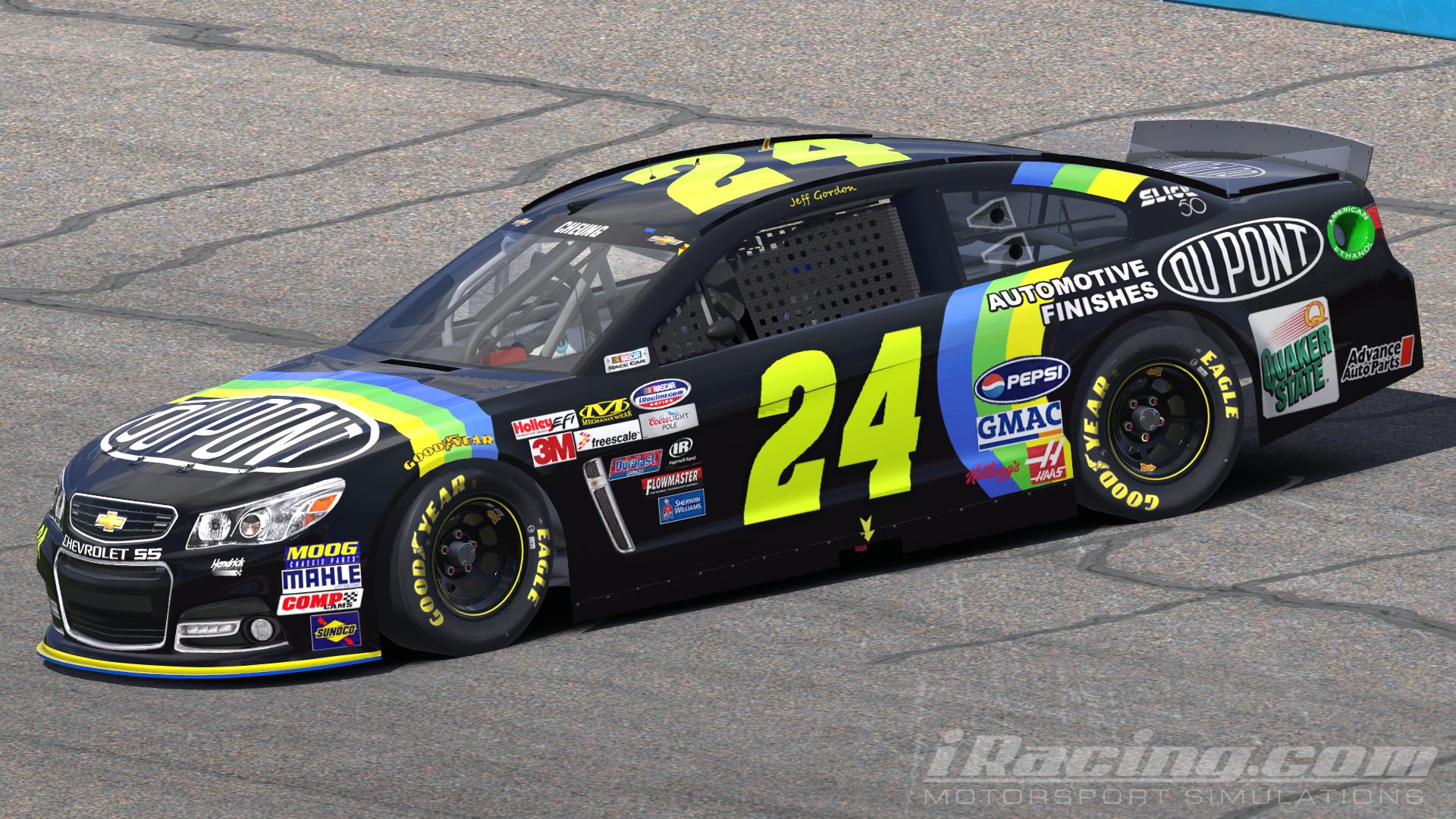 Jeff Gordon 2000 Dupont "Blackout" Fantasy SS by Richard ...