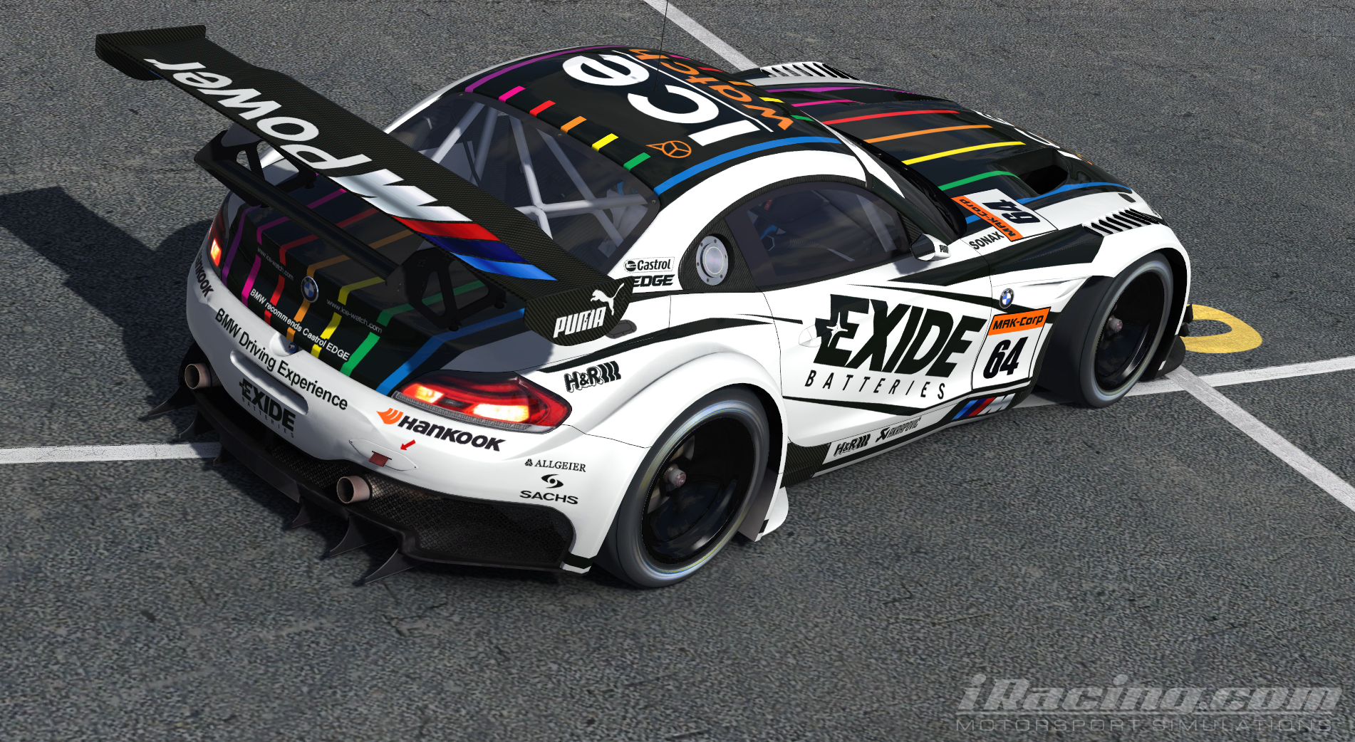 DTM Ice Watch Exide BMW Z4 GT3 by Juan Diego Sanchez Martinez