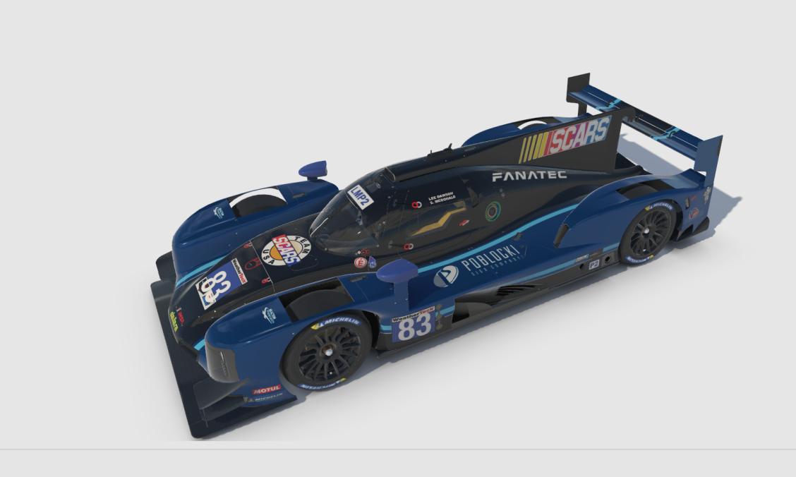 SCARS Blue Steve & Lee by Jon Honaker Trading Paints