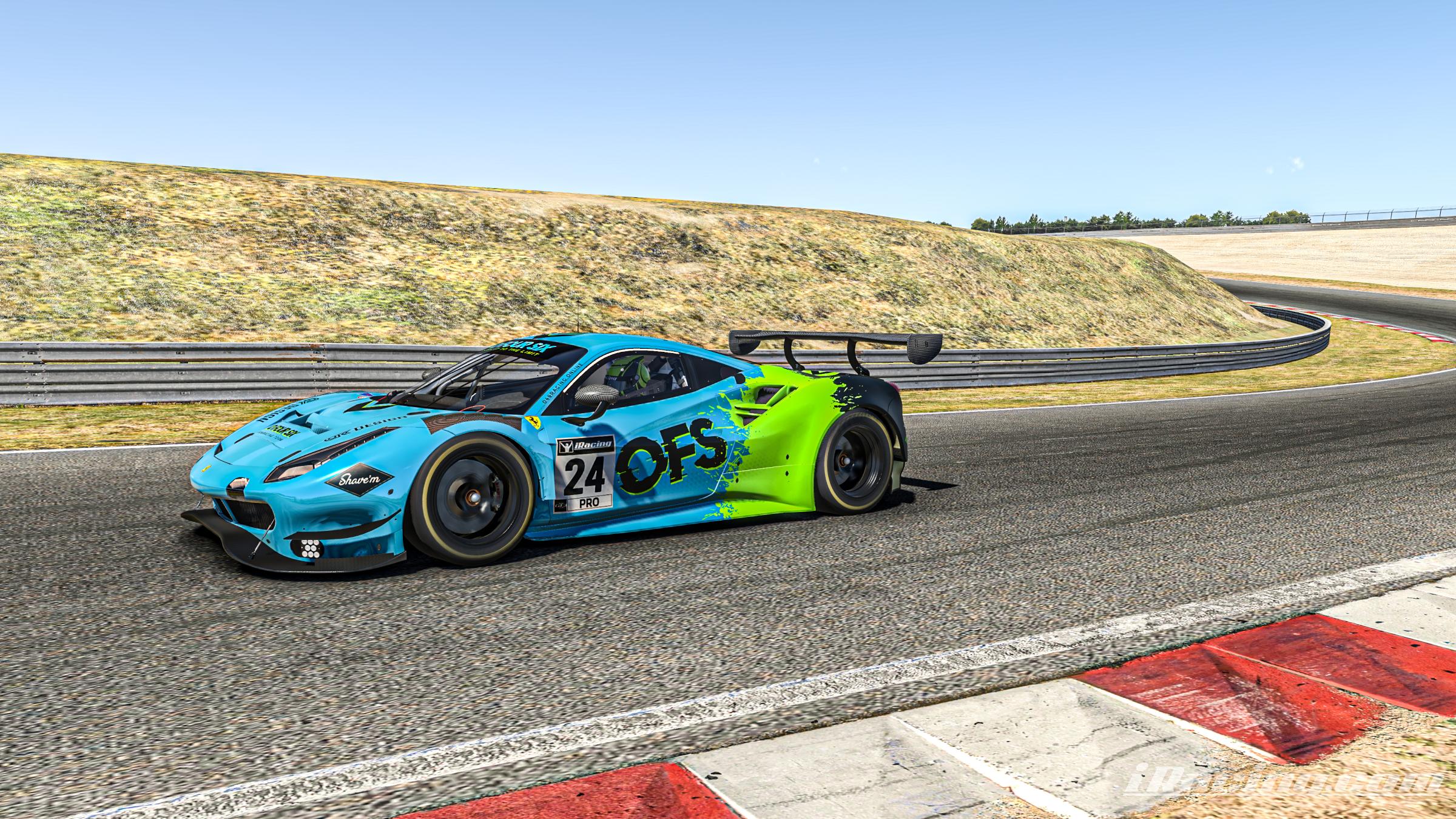 Preview of O Four Six 2022 Livery - Ferrari 488 GT3 by Gino Kelleners
