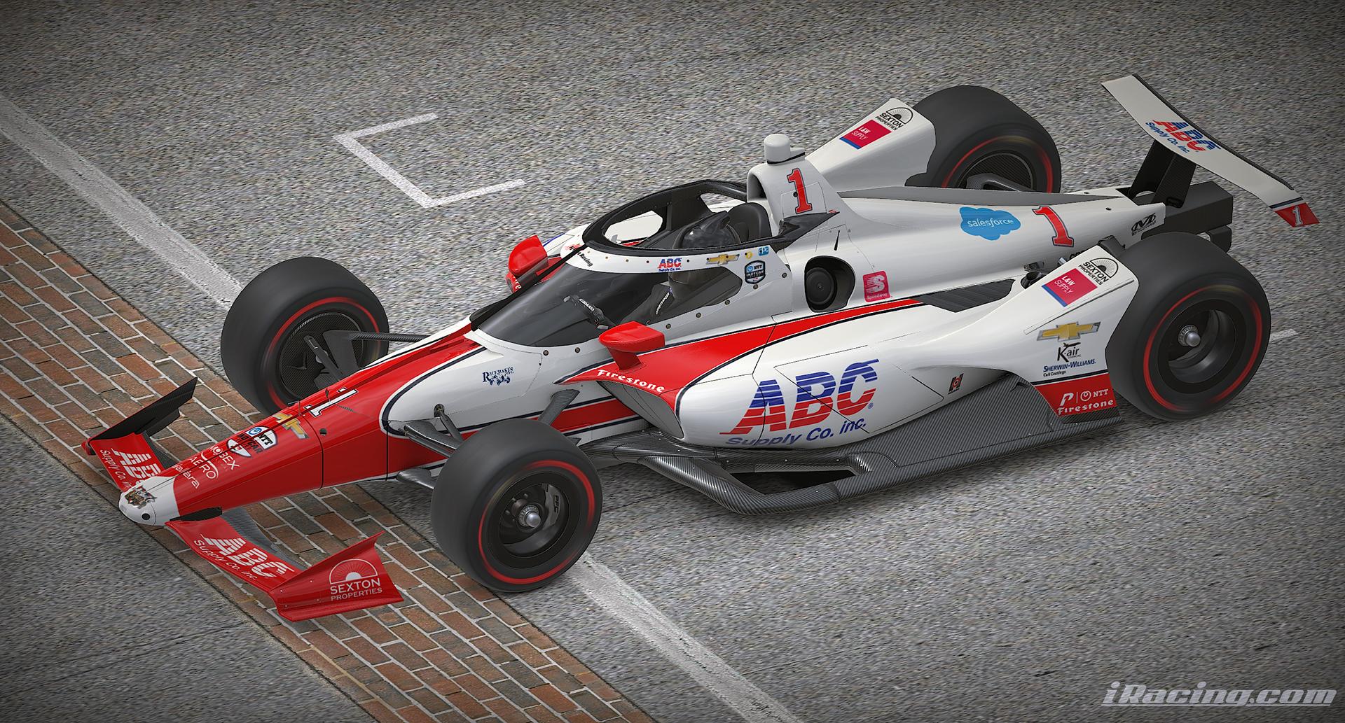 2021 ABC Supply Company JR Hildebrand Indy 500 by Michael Peters