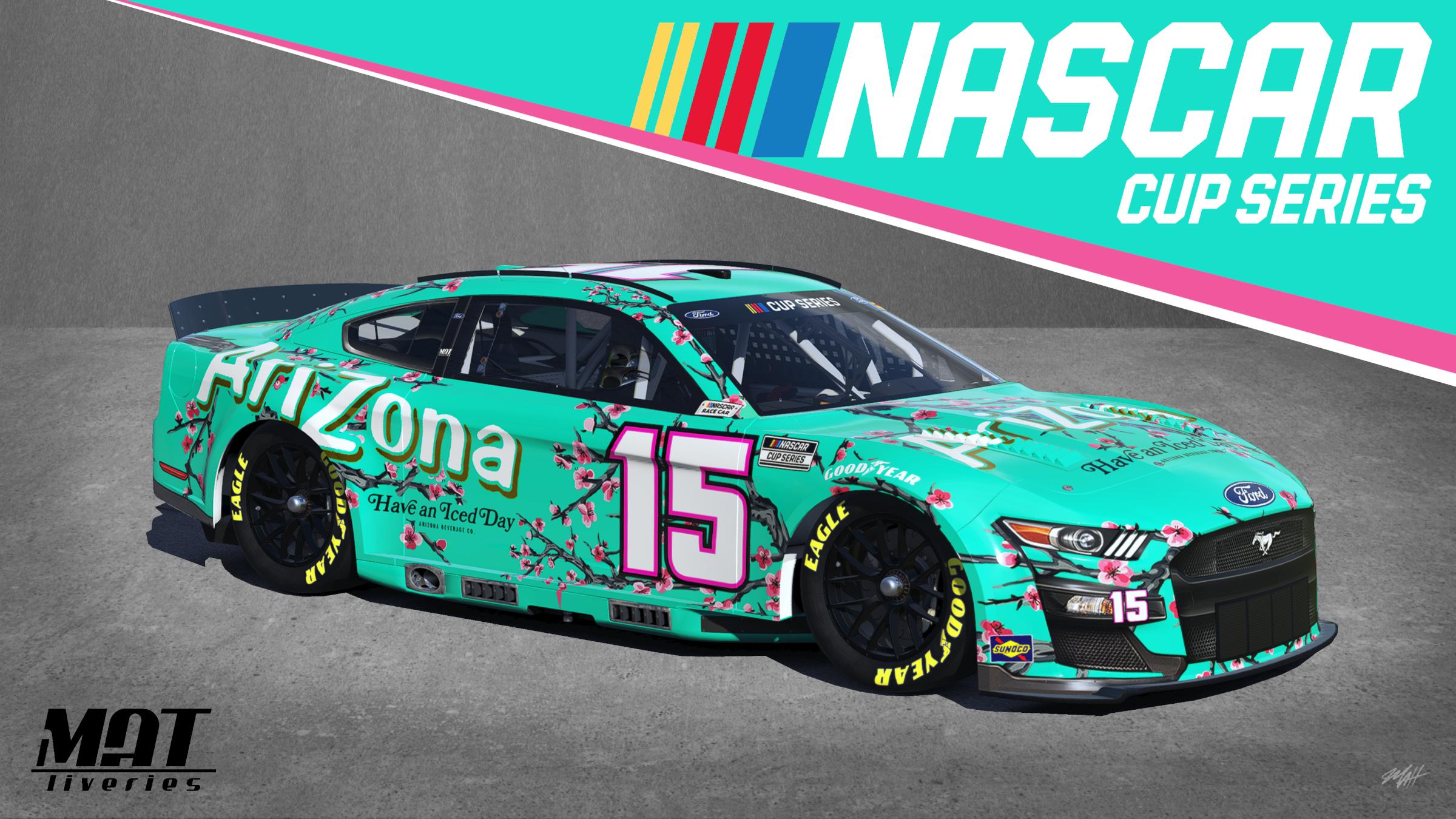 Arizona Tea Mustang by Matthew A Tomelleri Trading Paints