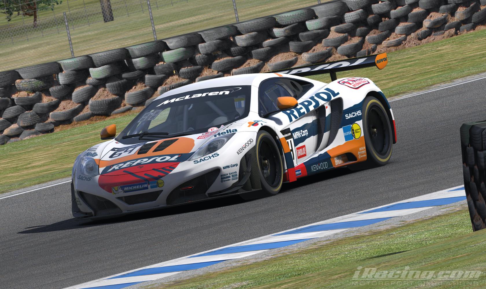 Repsol white - McLaren MP4-12C by Juan Diego Sanchez Martinez - Trading