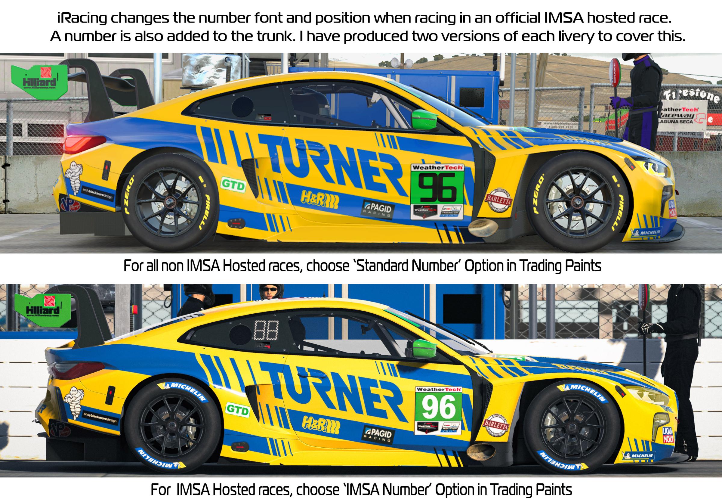 Preview of 2022 Turner Motorsport BMW M4 GT3 (Liqui Moly. IMSA Sessions Number) by Andrew Blackmore