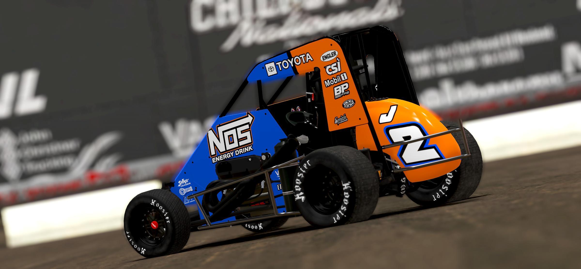 2022 Justin Grant Chili Bowl Midget (No Numbers) by Koleton Anderson