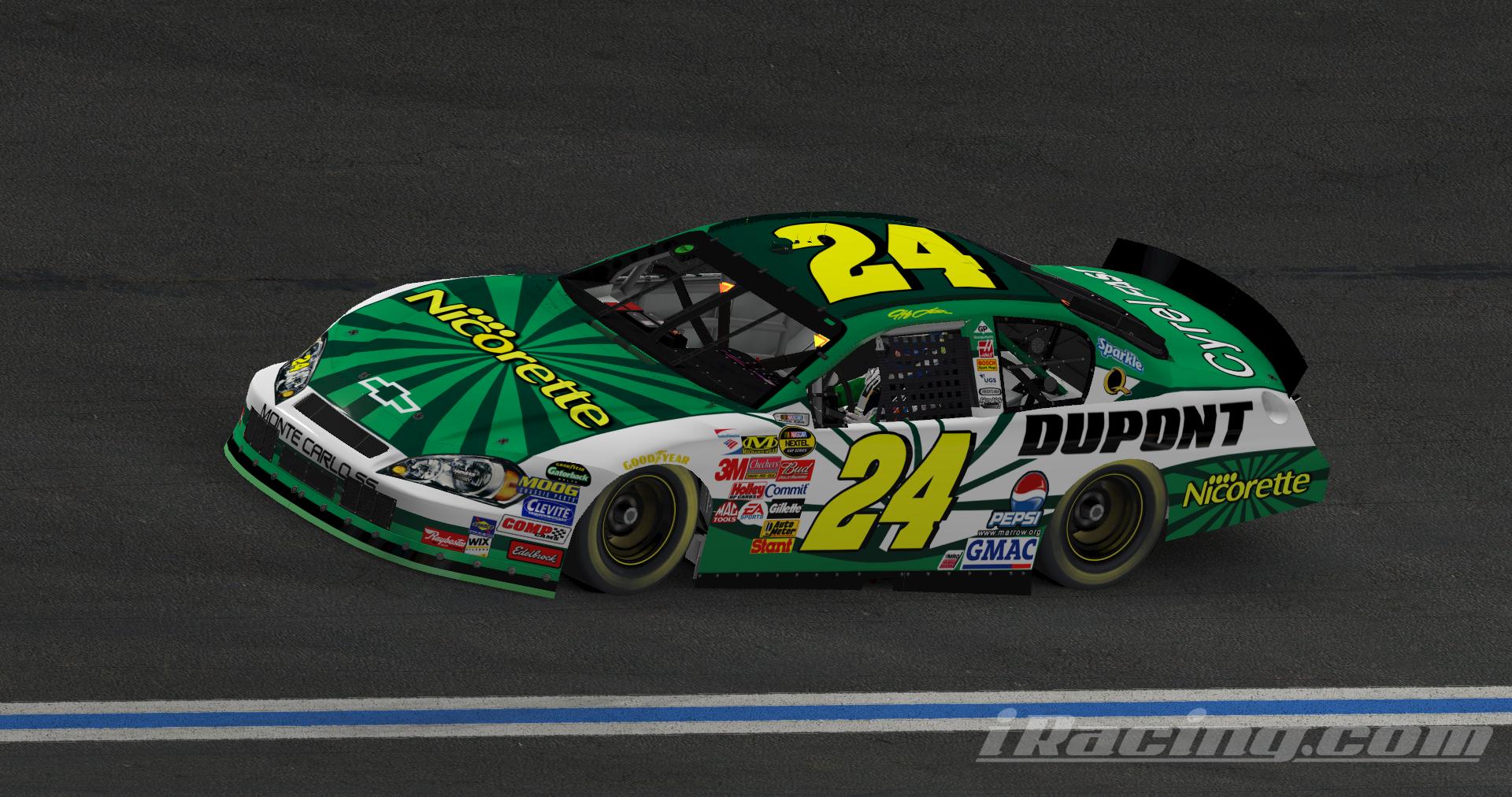 Preview of Jeff Gordon 2006 Nicorette Monte Carlo SS (Custom Number) by Aly Osman