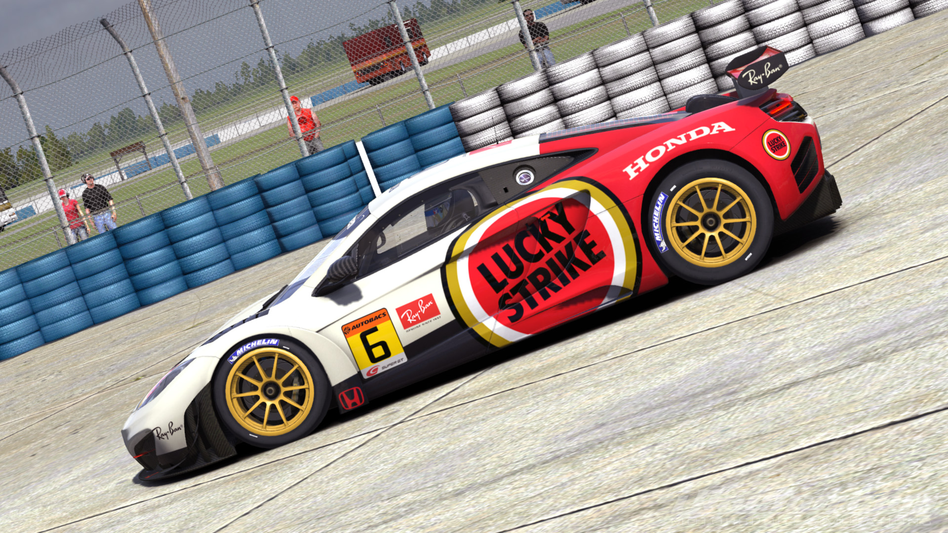 Mclaren MP4 LUCKY STRIKE by Justin S Davis Trading Paints