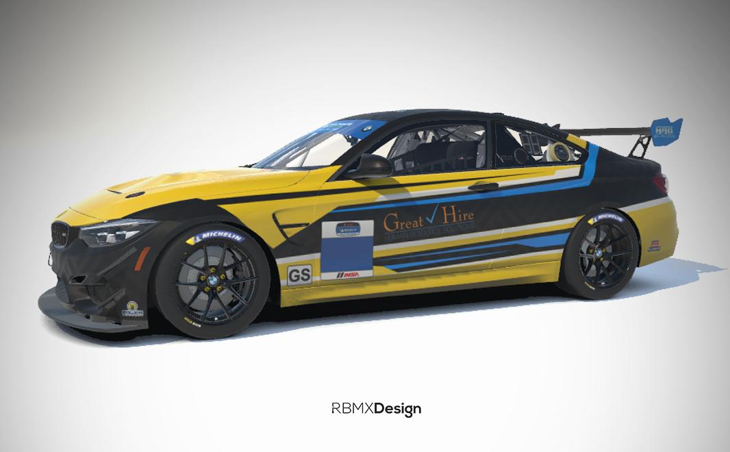 Preview of BMW M4 GT4 BLUE by Tyler Beamon