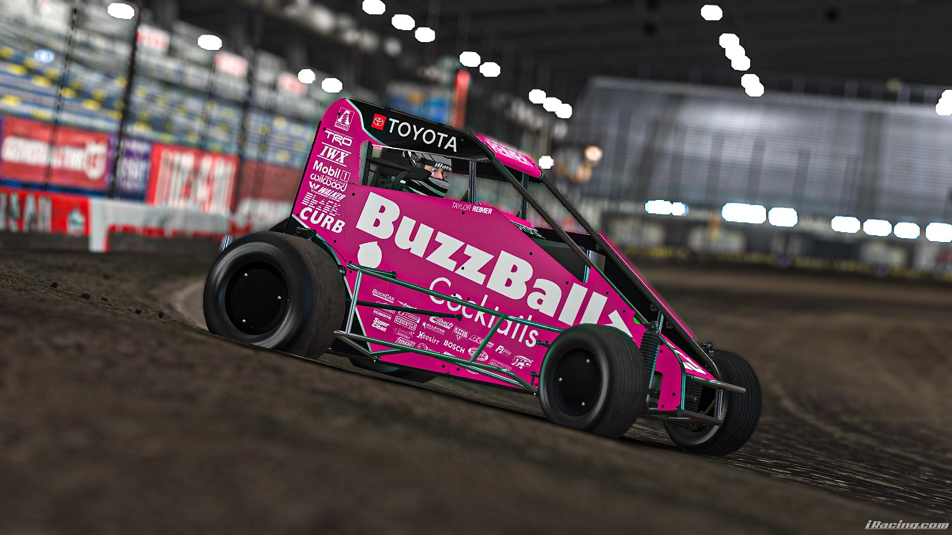 Taylor Reimer 2022 chili bowl midget by Gage Stevens Trading Paints