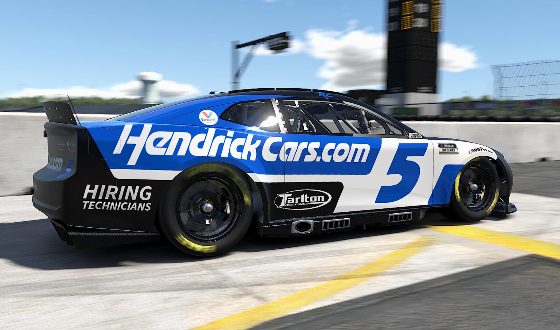 Preview of HendrickCars.com Kyle Larson 2022 Fictional (Sim Stamp) by Matt Nunnery