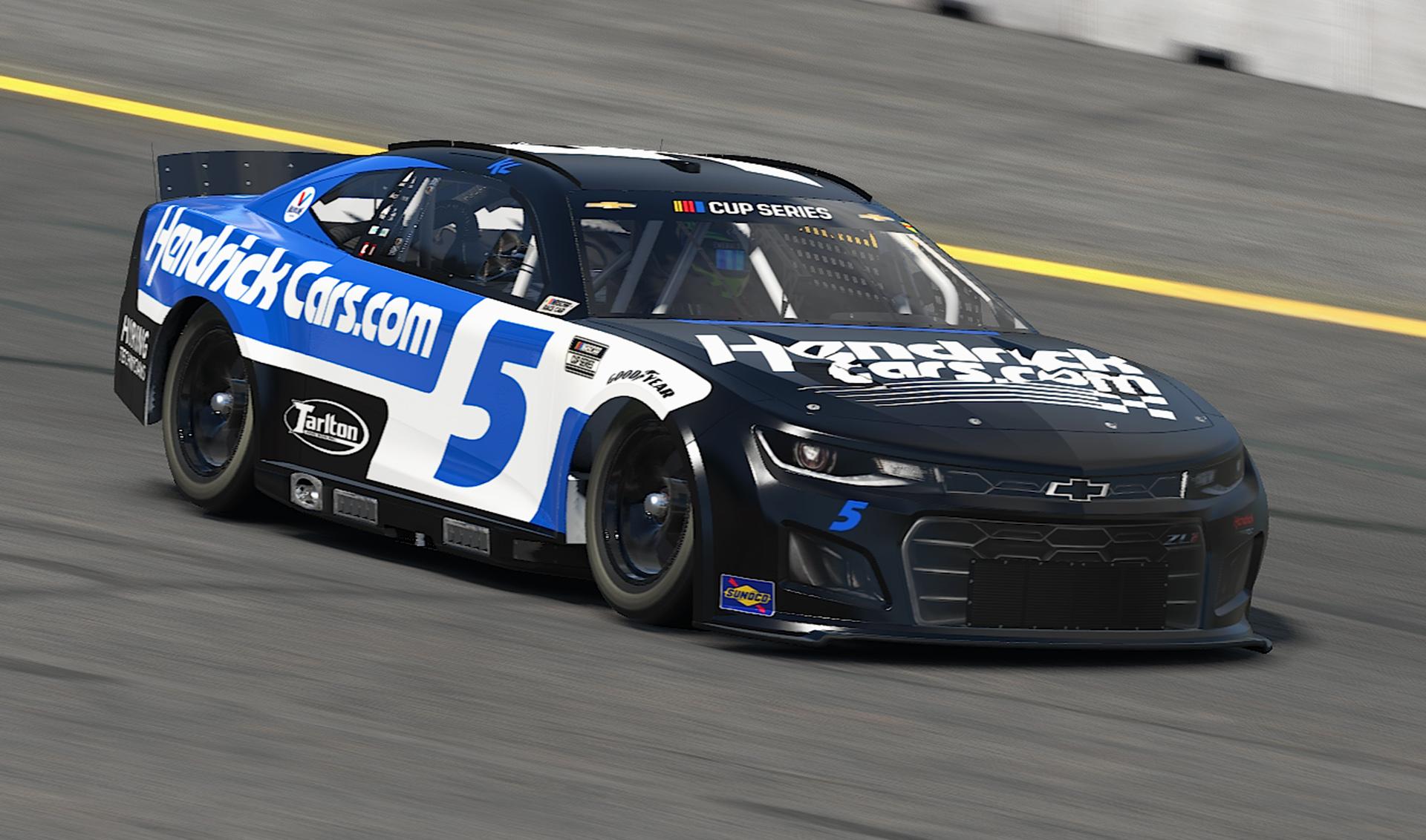 Preview of HendrickCars.com Kyle Larson 2022 Fictional (Sim Stamp) by Matt Nunnery