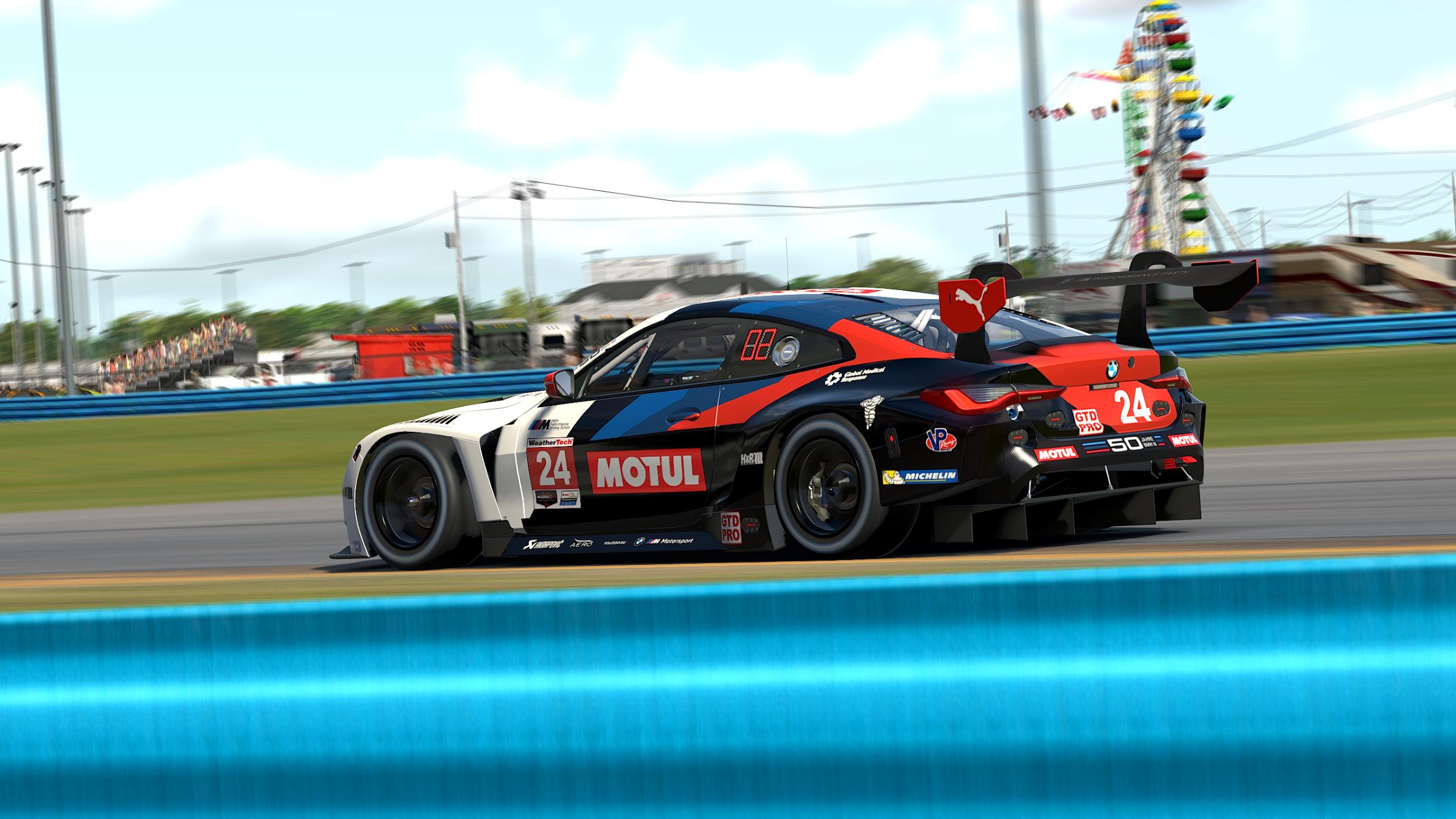 Preview of BMW M Team RLL GTD Pro #24 Daytona 24 2022 (IMSA) by Blake Neck