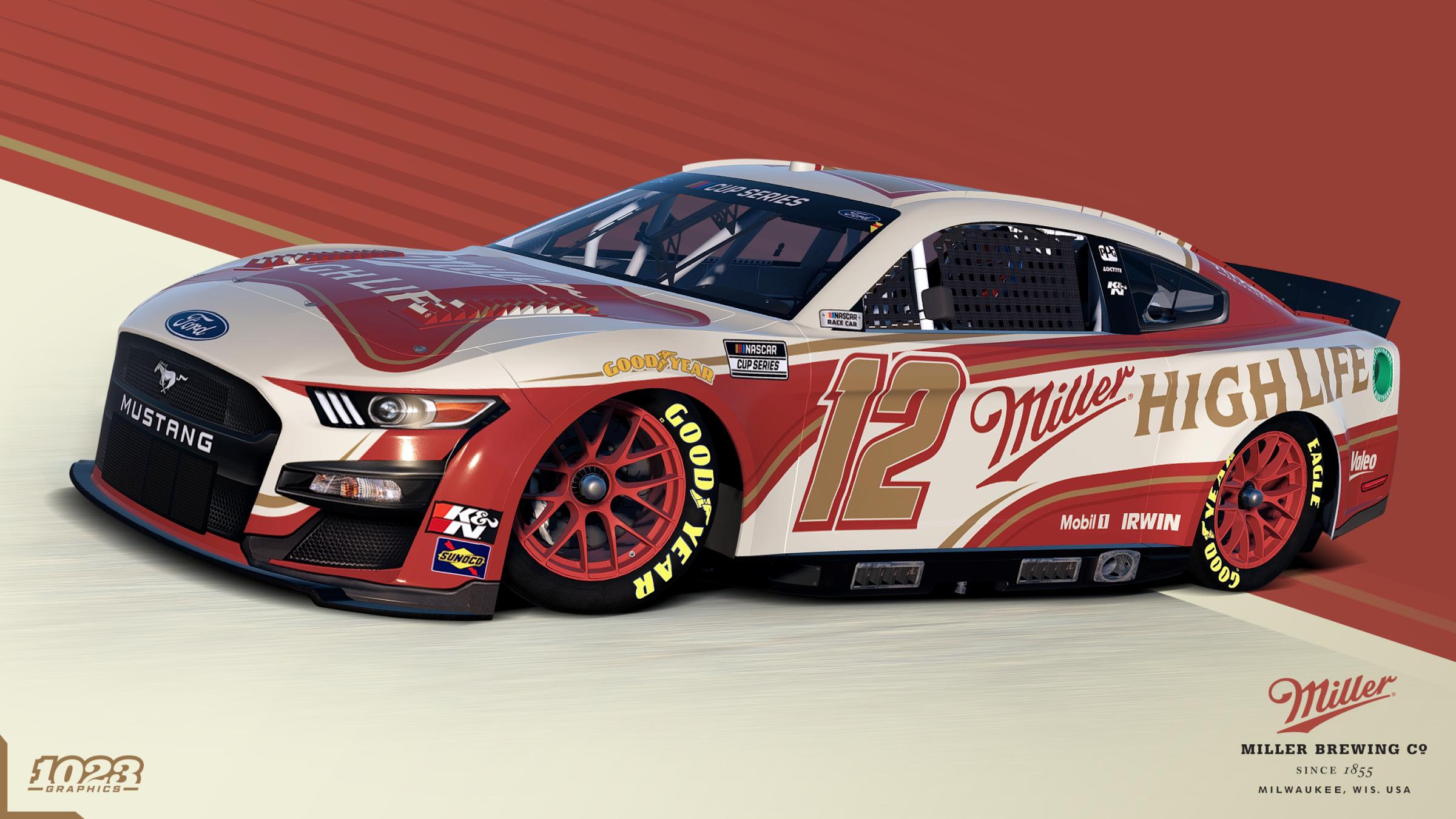 Preview of Miller High Life NextGen Mustang by Justin T Wilkinson
