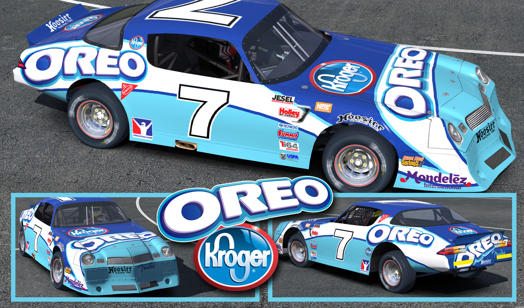 Oreo Street Stock by Clyde Coman Trading Paints