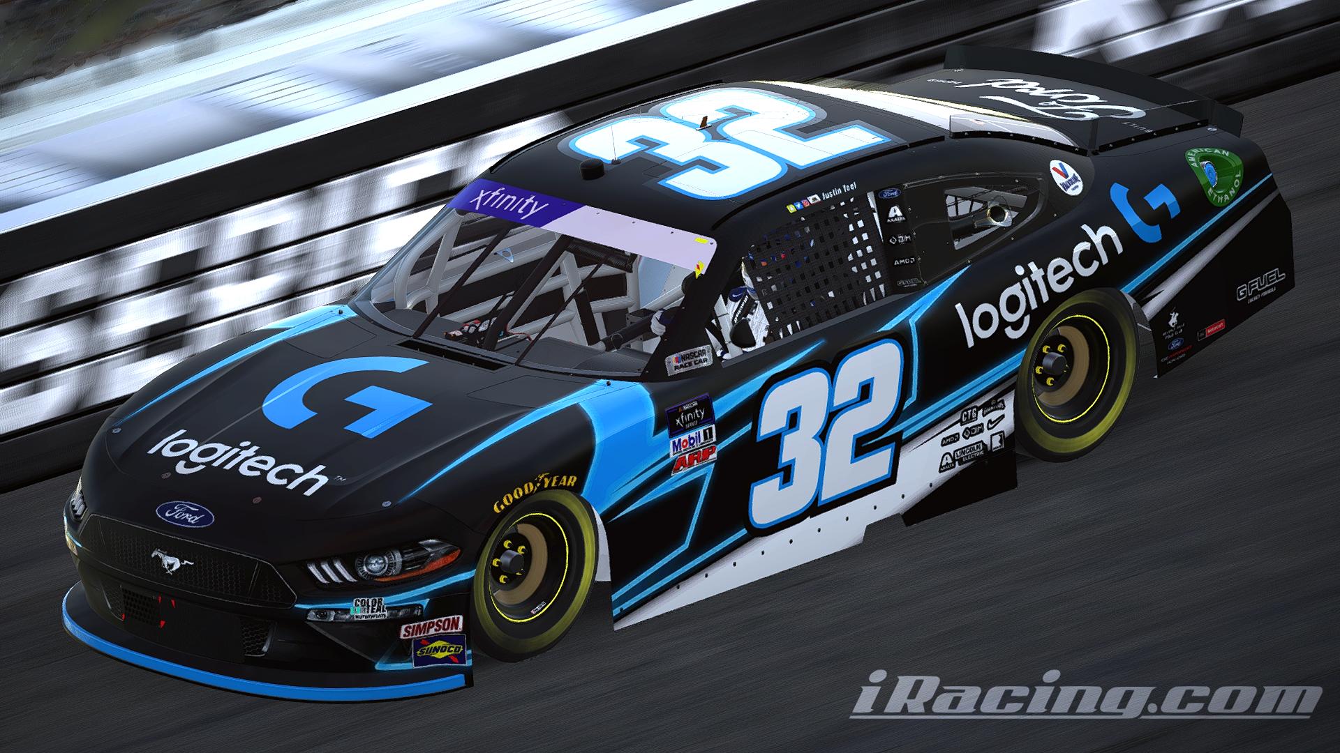 Preview of Logitech Xfinity Ford Mustang by Justin Teel