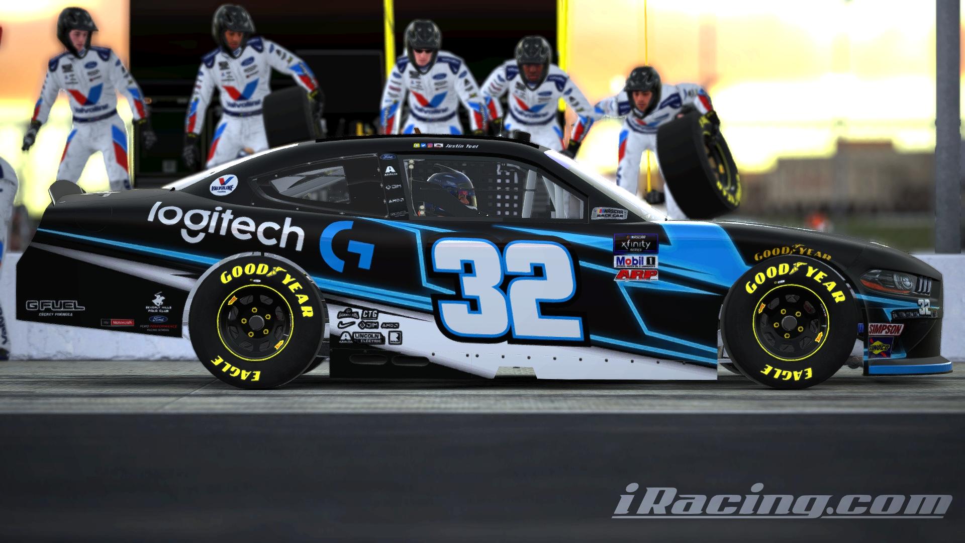 Preview of Logitech Xfinity Ford Mustang by Justin Teel