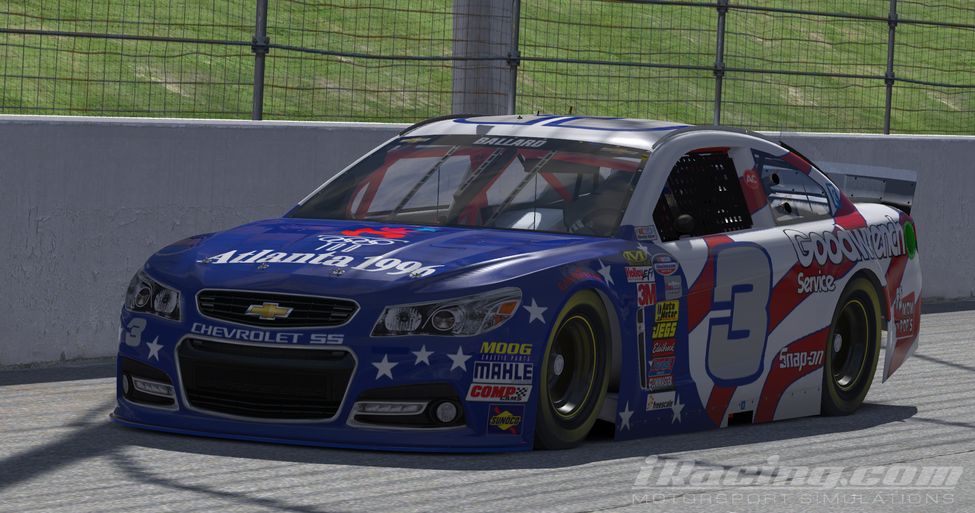 dale earnhardt olympic car