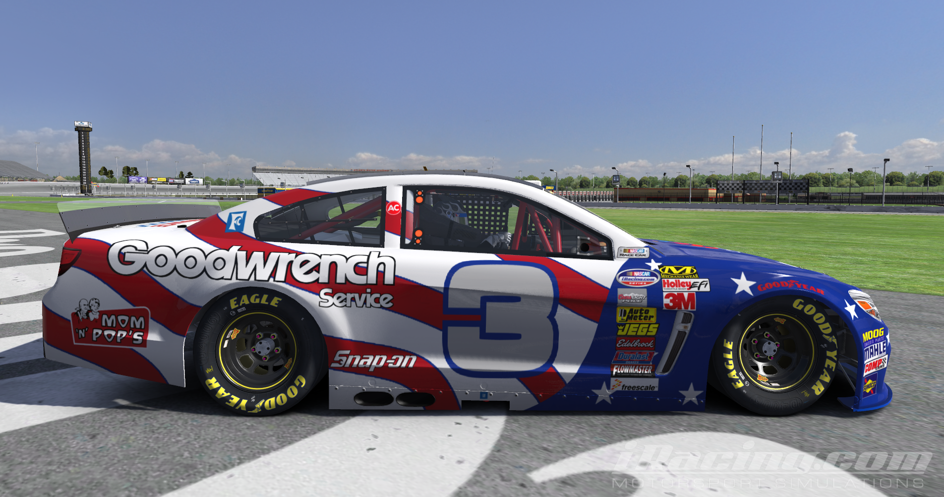 dale earnhardt olympic car