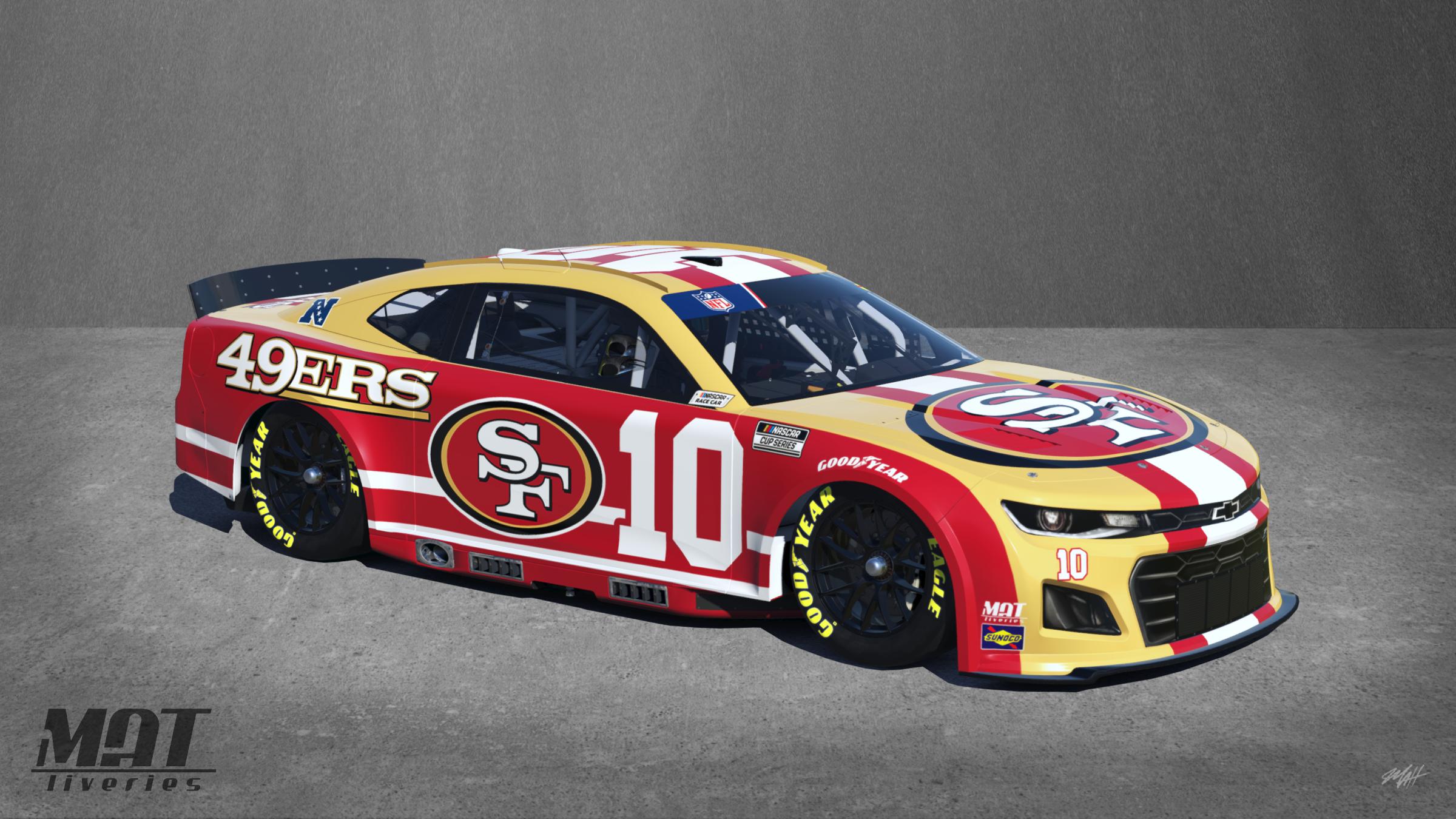 San Francisco 49ers Gen. 7 Camaro by Matthew A Tomelleri Trading Paints