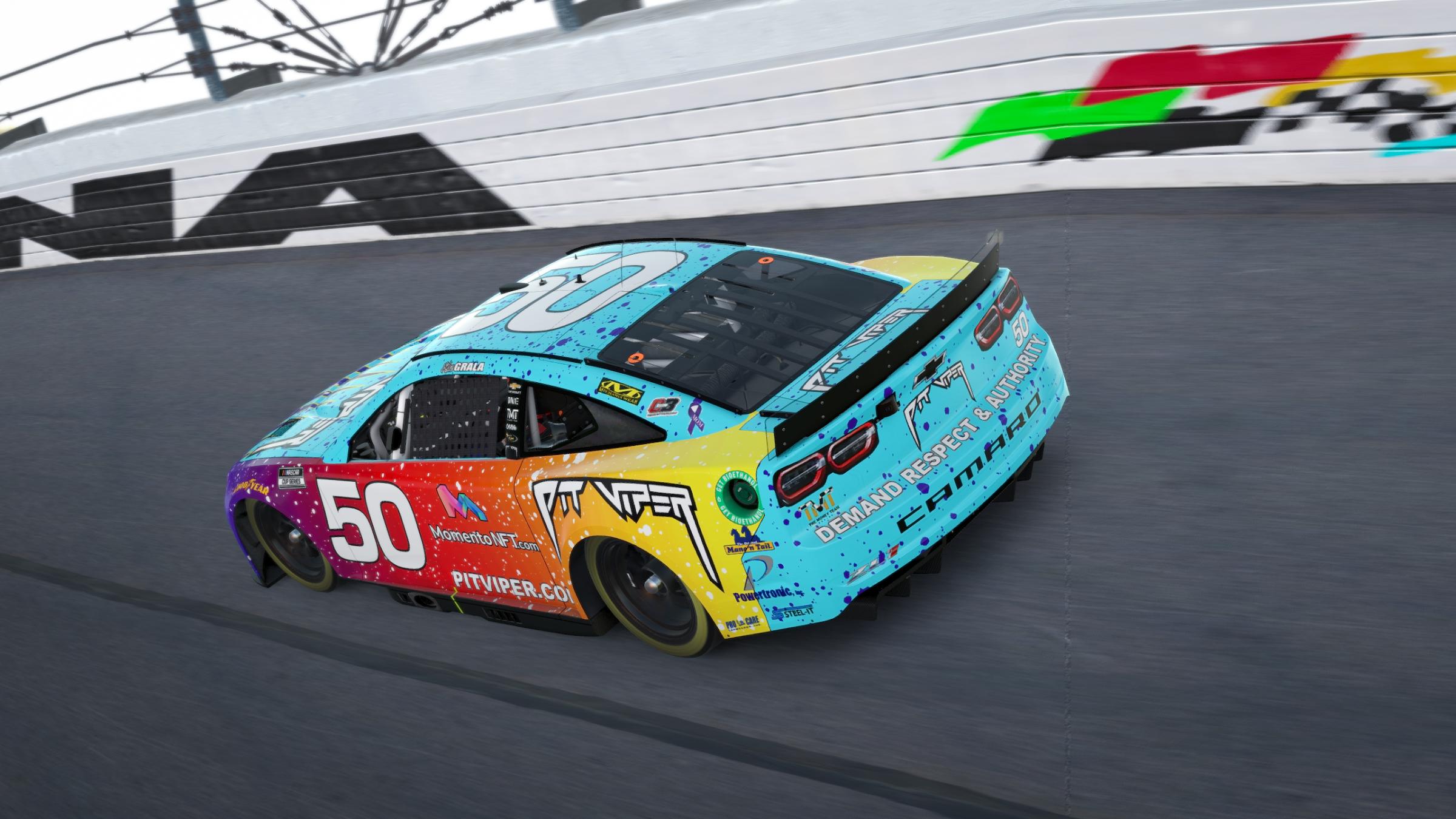Preview of 2022 Kaz Grala Pit Viper The Money Team Camaro No Number by Derek Gilray