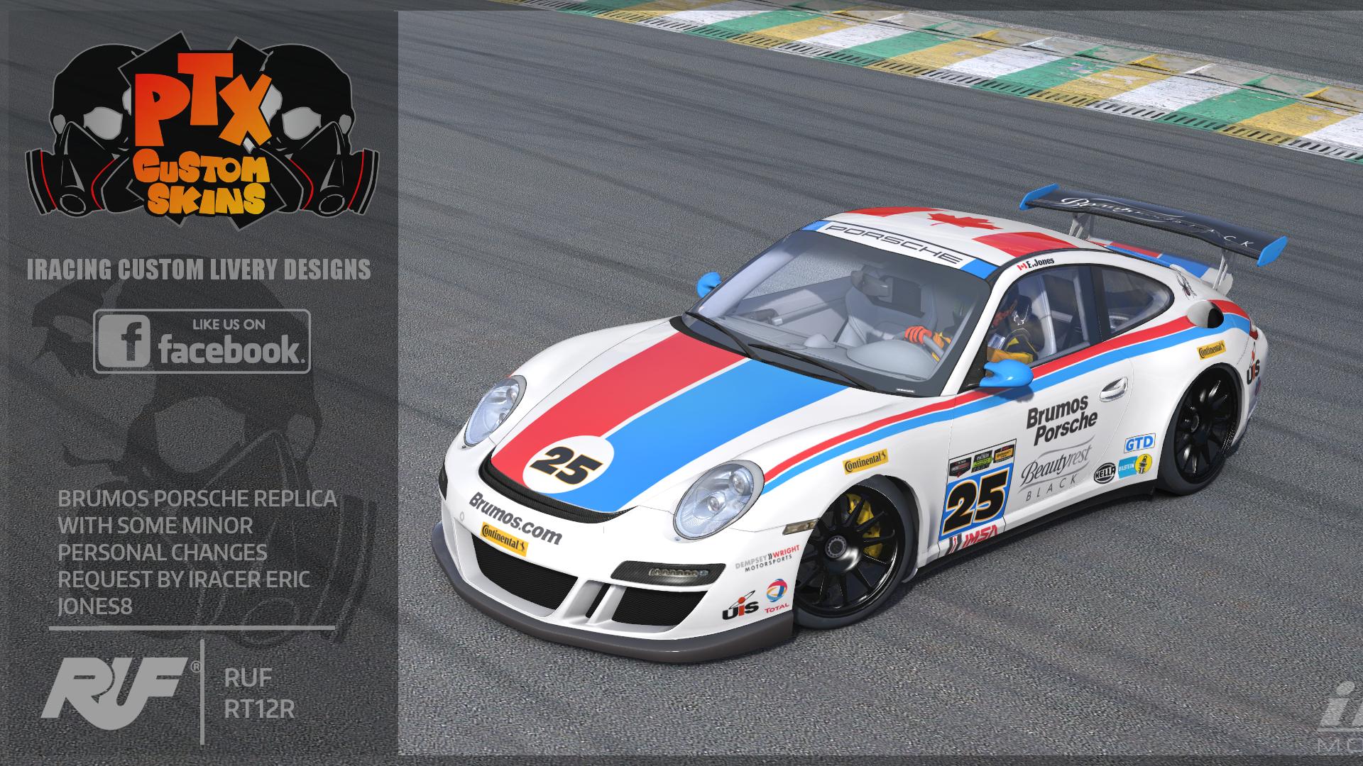 Brumos Porsche Replica by Samuel Almeida , Trading Paints