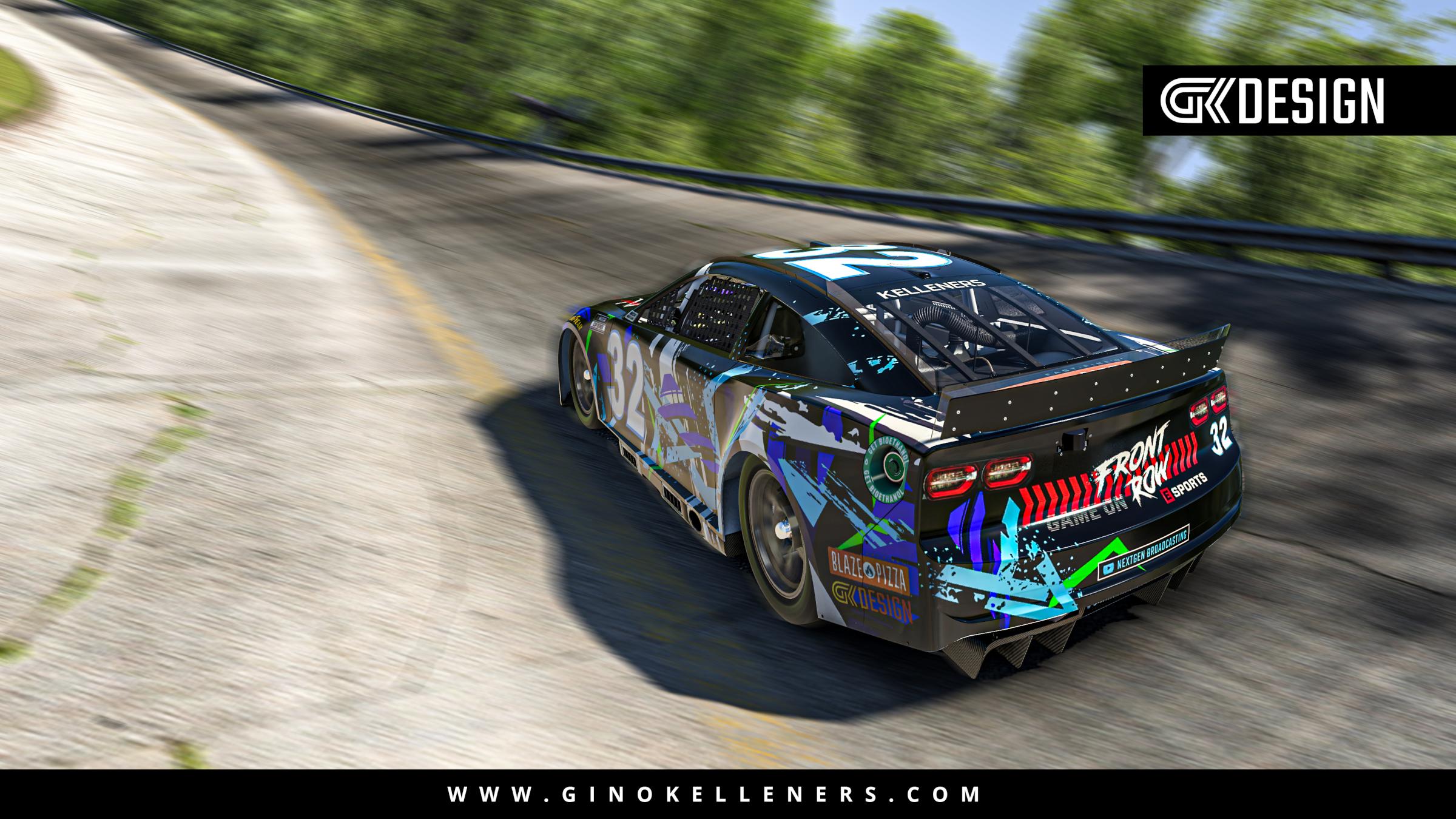 Preview of Front Row Esports Livery - Next Gen Chevrolet Camaro ZL1 by Gino Kelleners