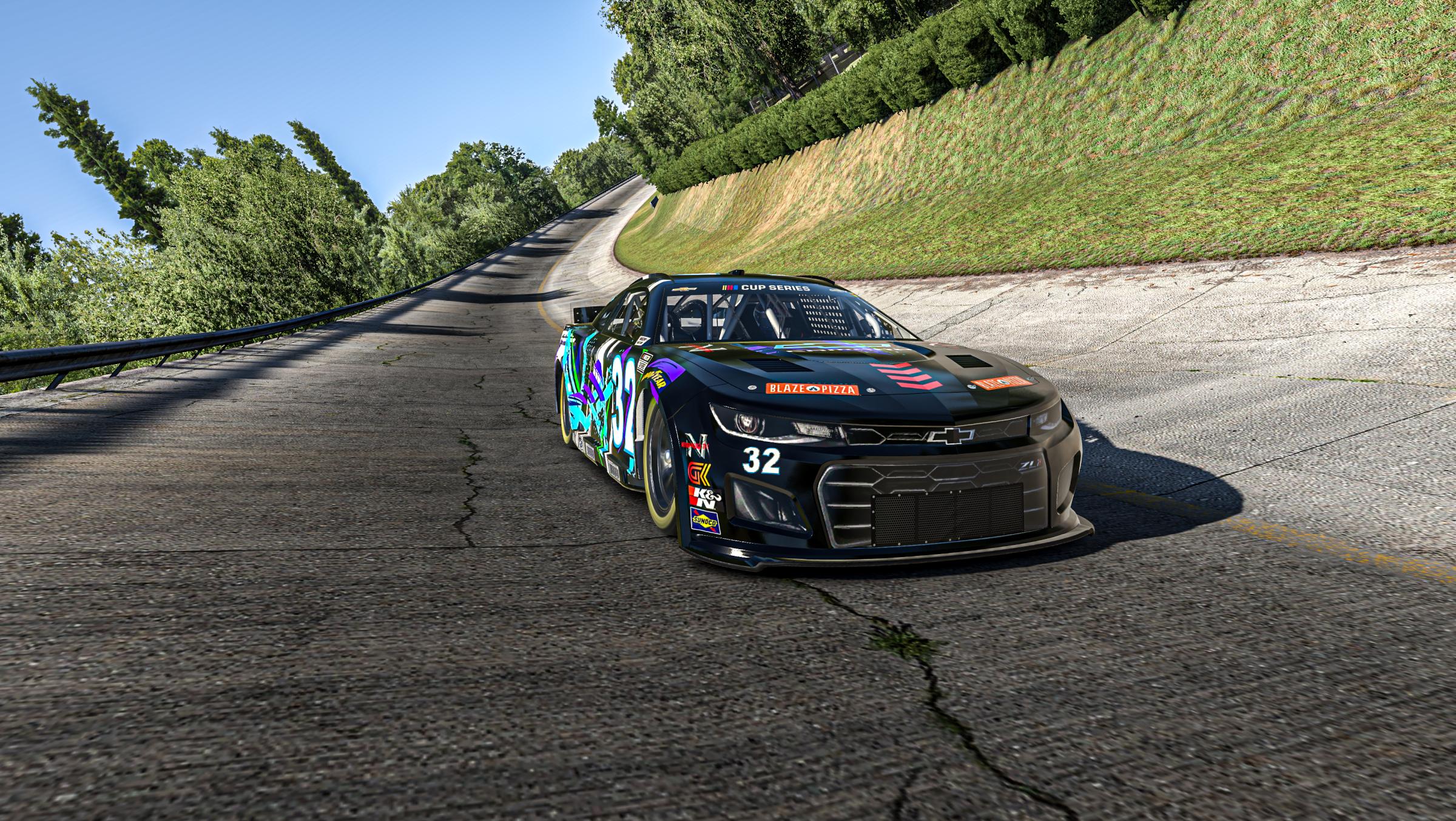Preview of Front Row Esports Livery - Next Gen Chevrolet Camaro ZL1 by Gino Kelleners