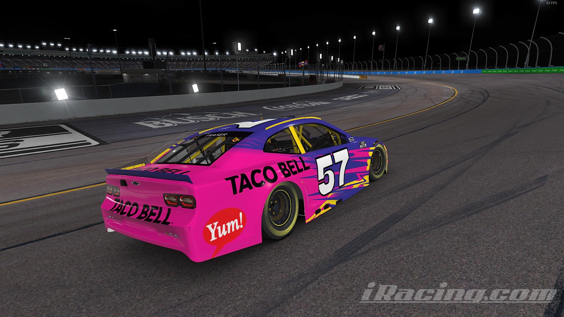 57 Taco Bell Chevrolet Camaro ZL1 by Zachary Fraser Trading Paints