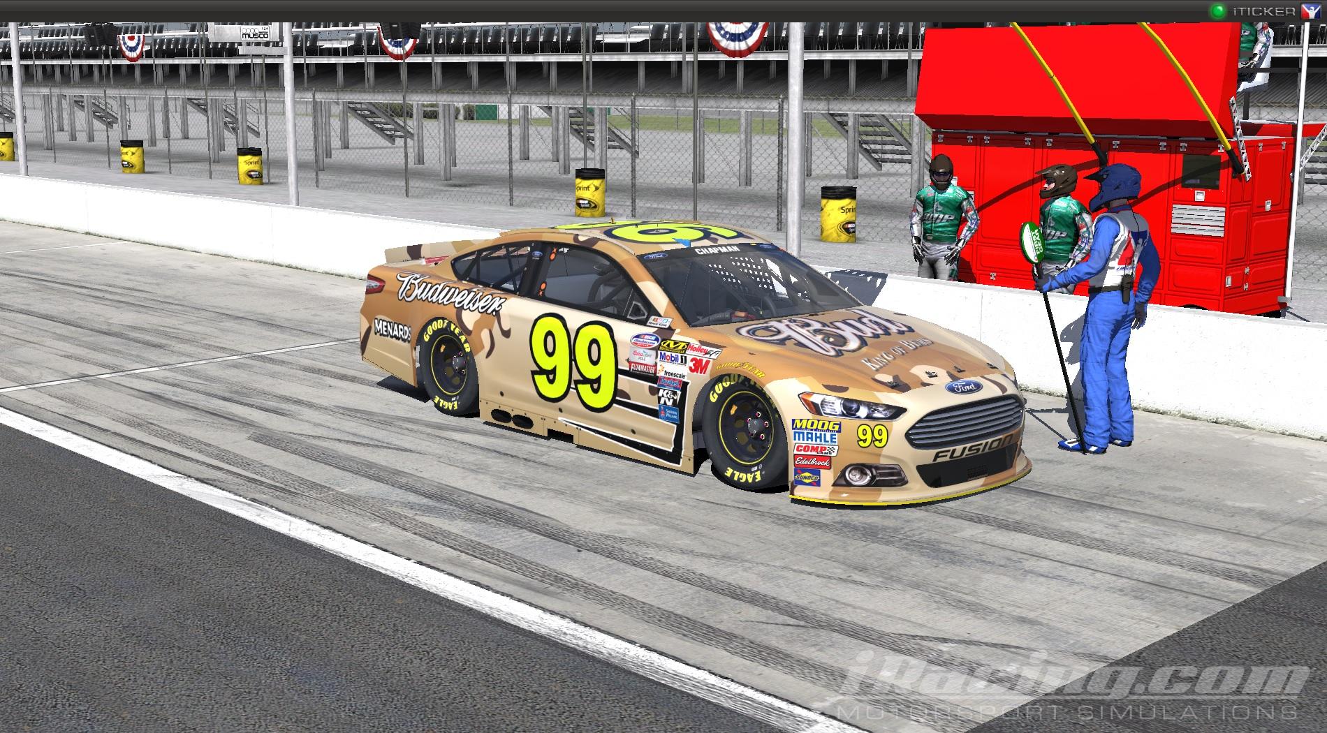 Camo Bud Ford Fusion Gen 6 by Adam Chapman Trading Paints