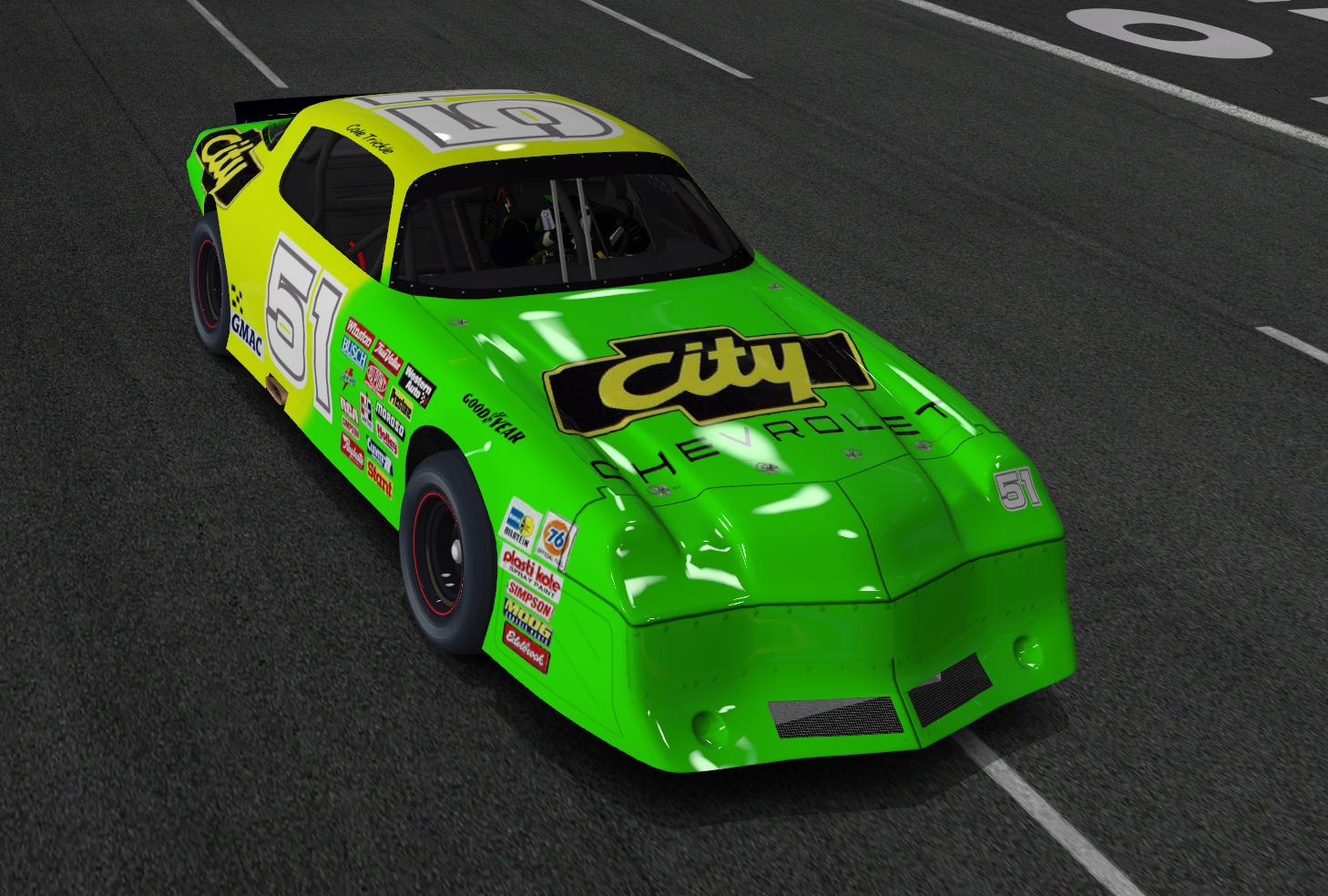 Cole Trickle City Chevrolet Street Stock by Kyle Breen