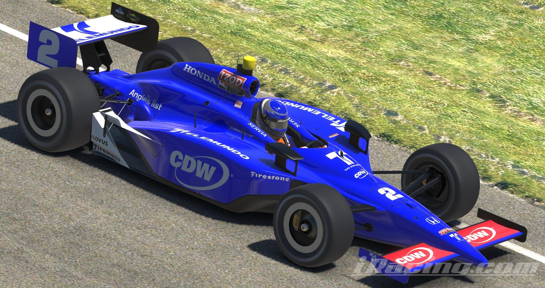 Oriol Servia 2011 CDW/Telemundo by Broderic Banta - Trading Paints