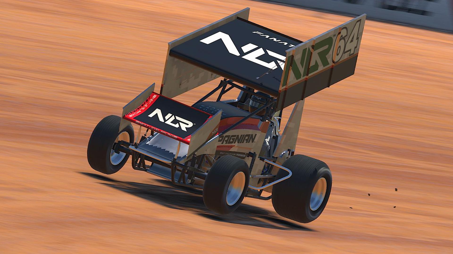 Dirt Sprint Car 305 Next Level Racing by Brendan Harris Trading Paints