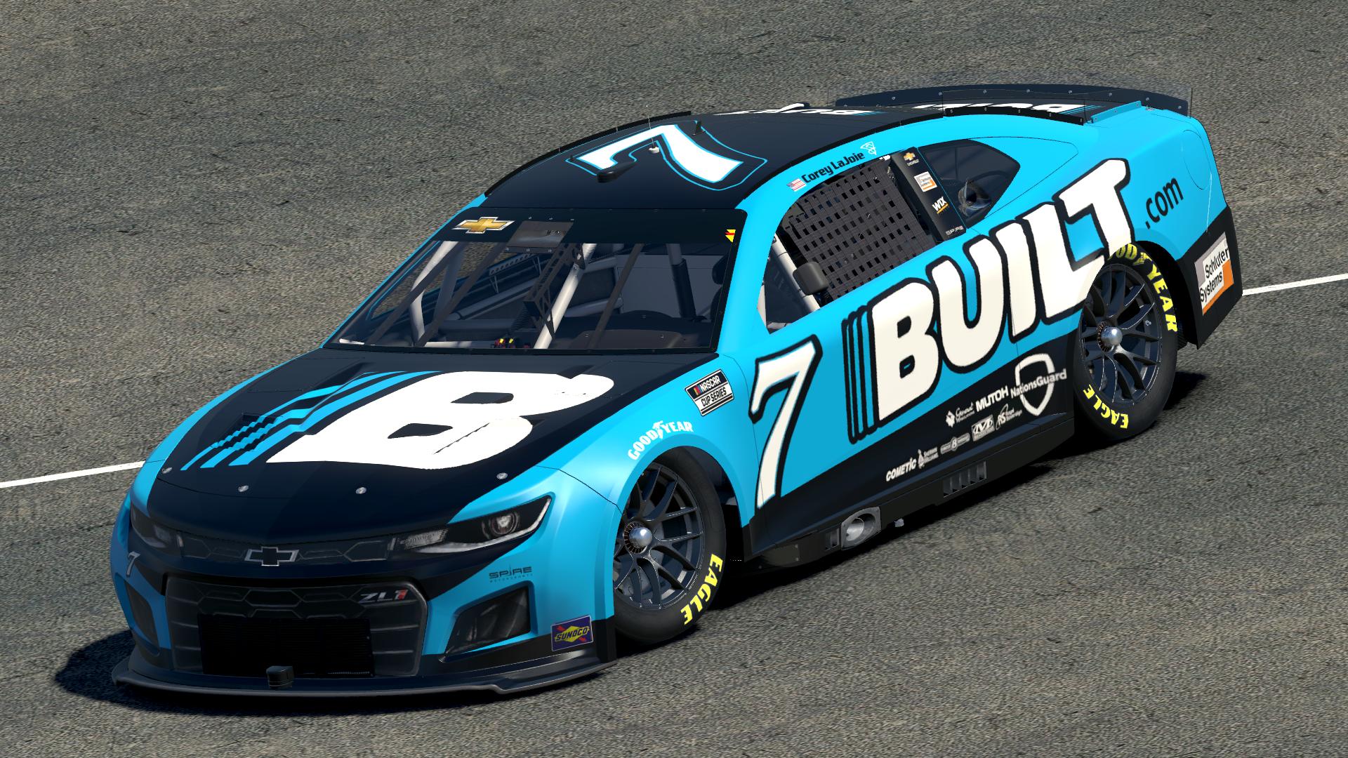 2022 Corey Lajoie Built by Dylan Holland Trading Paints