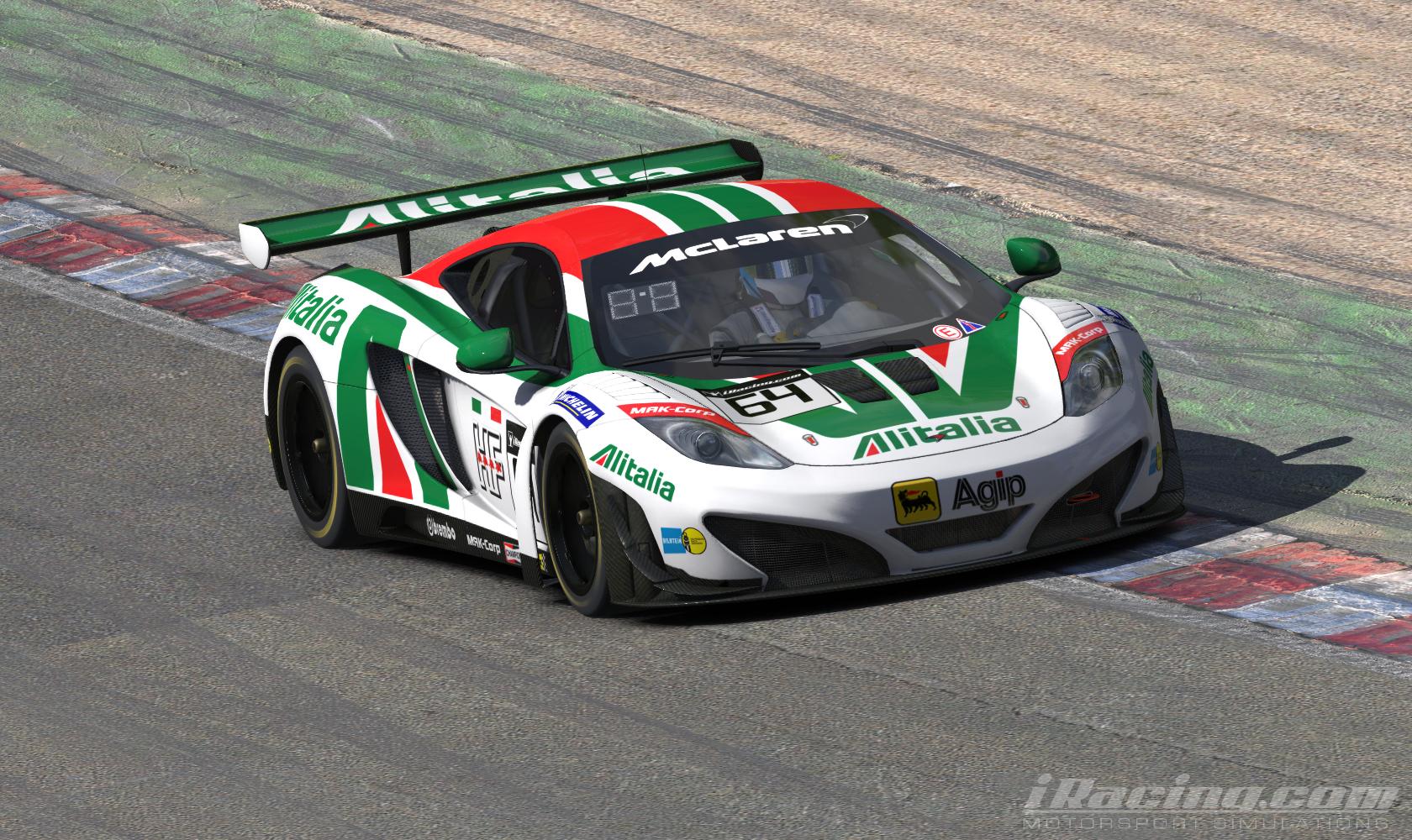 Alitalia McLaren MP412C GT3 by Juan Diego Sanchez Martinez Trading