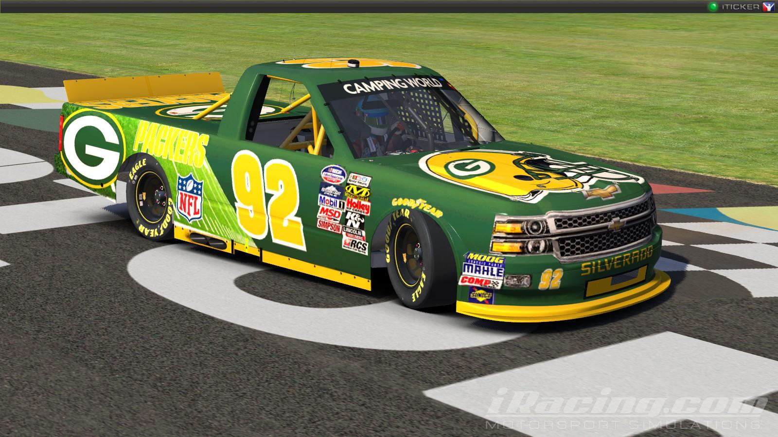 Green Bay Packers by Tony Hilbrands Trading Paints