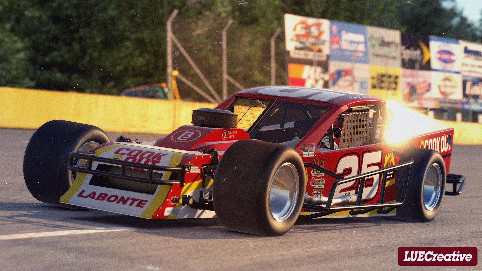 2022 Bobby Labonte 25 Cook Out Racing SMART Tour Modified by Harris