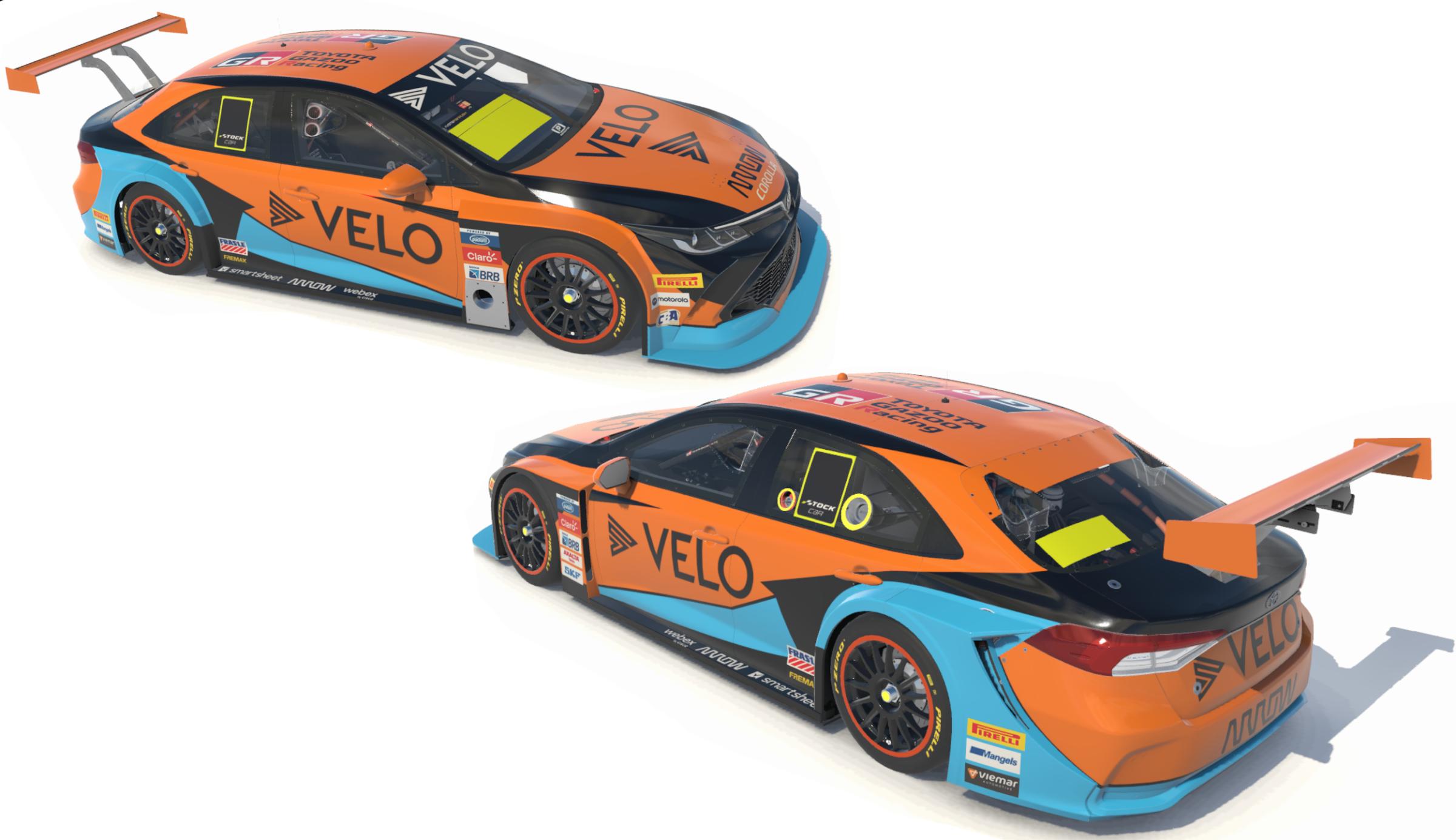 Preview of Brazil Stock Car Toyota Corolla McLaren Arrow Racing by Alan H.