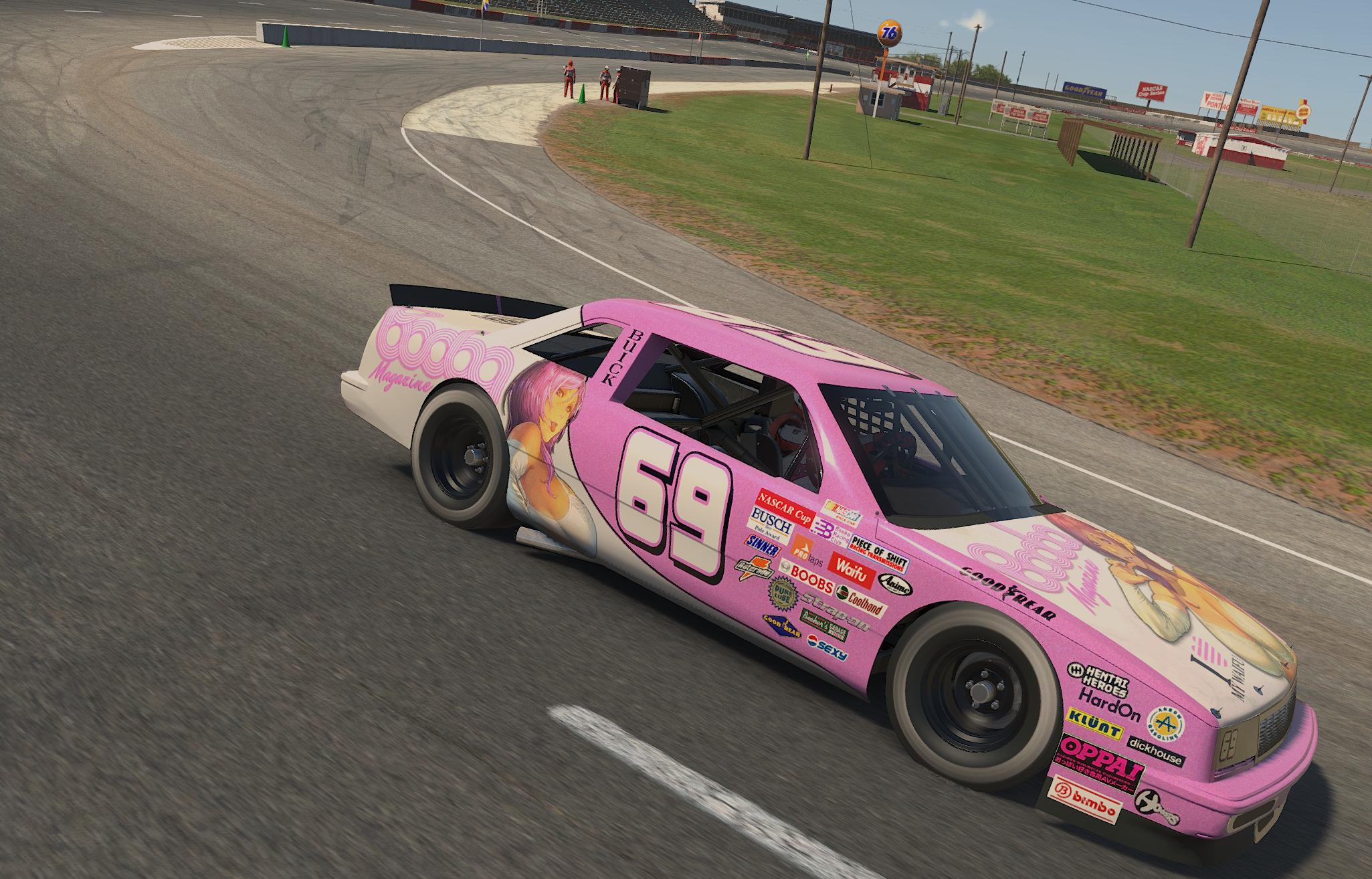 Booba Magazine NASCAR 87 Buick LeSabre by Brandon Dollar Trading Paints