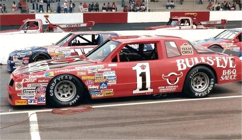 Preview of 1987 #1 Ron Bouchard Bulls-Eye Chevy No Numbers by Ryan Daley
