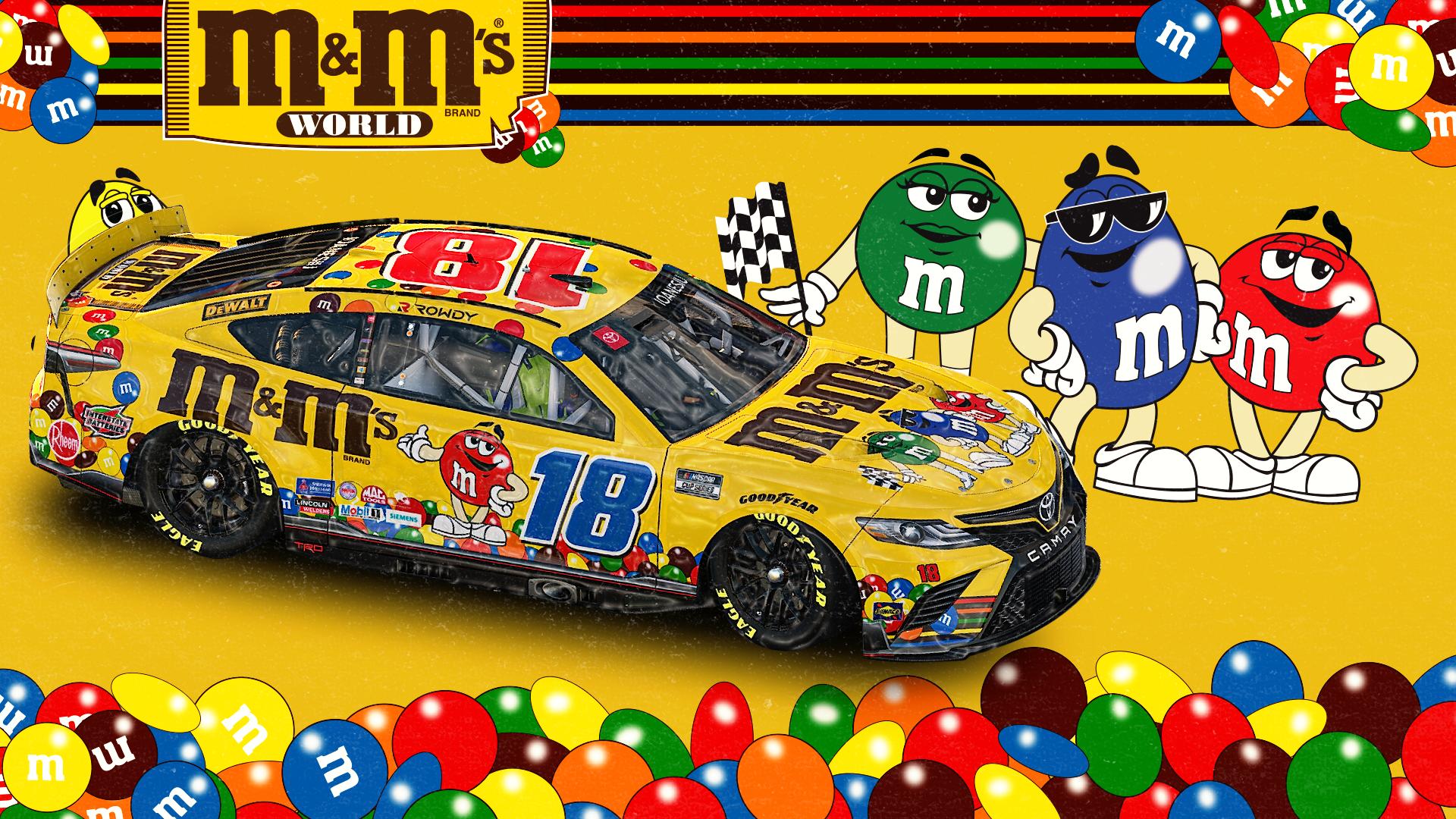 Preview of 1998 M&Ms car but its for Kyle Busch Camry 2022 #18 by Cosmin I.