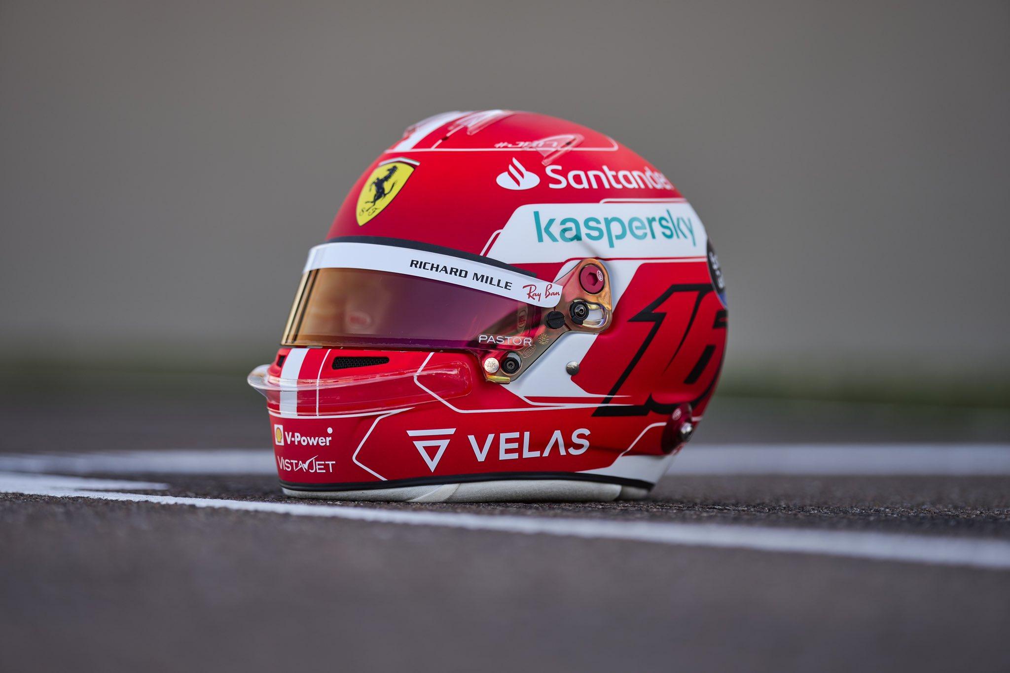 Charles Leclerc 2022 Ferrari F1 Helmet By Kevin Lail Trading Paints gallery-view-special-italian-grand-prix-helmet-designs-from-the-likes