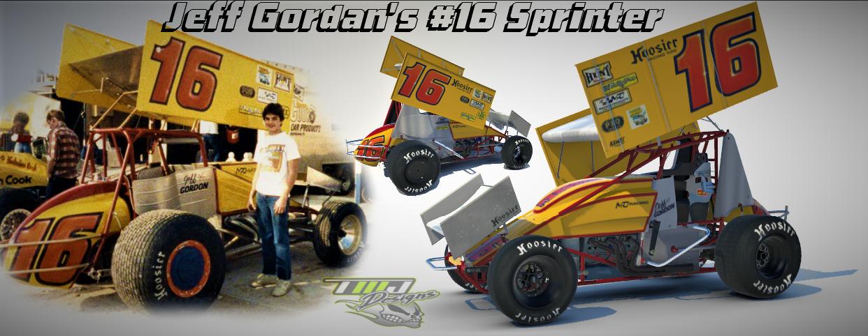 Preview of Jeff Gordans #16 sprint by Terry Mustard Jr.