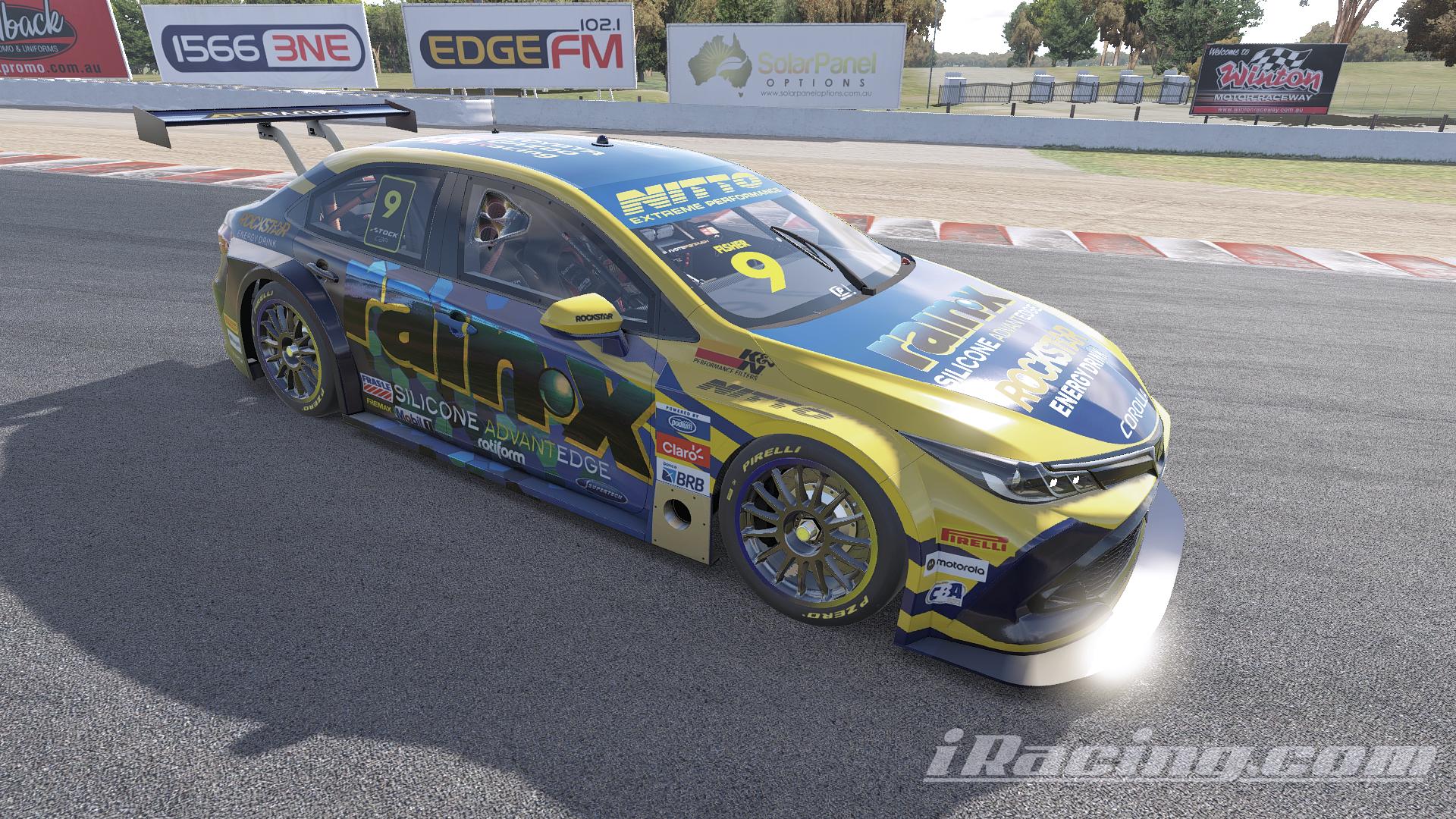 RainX Stock Car Pro Series Toyota Corolla by Brett Fisher2 Trading Paints