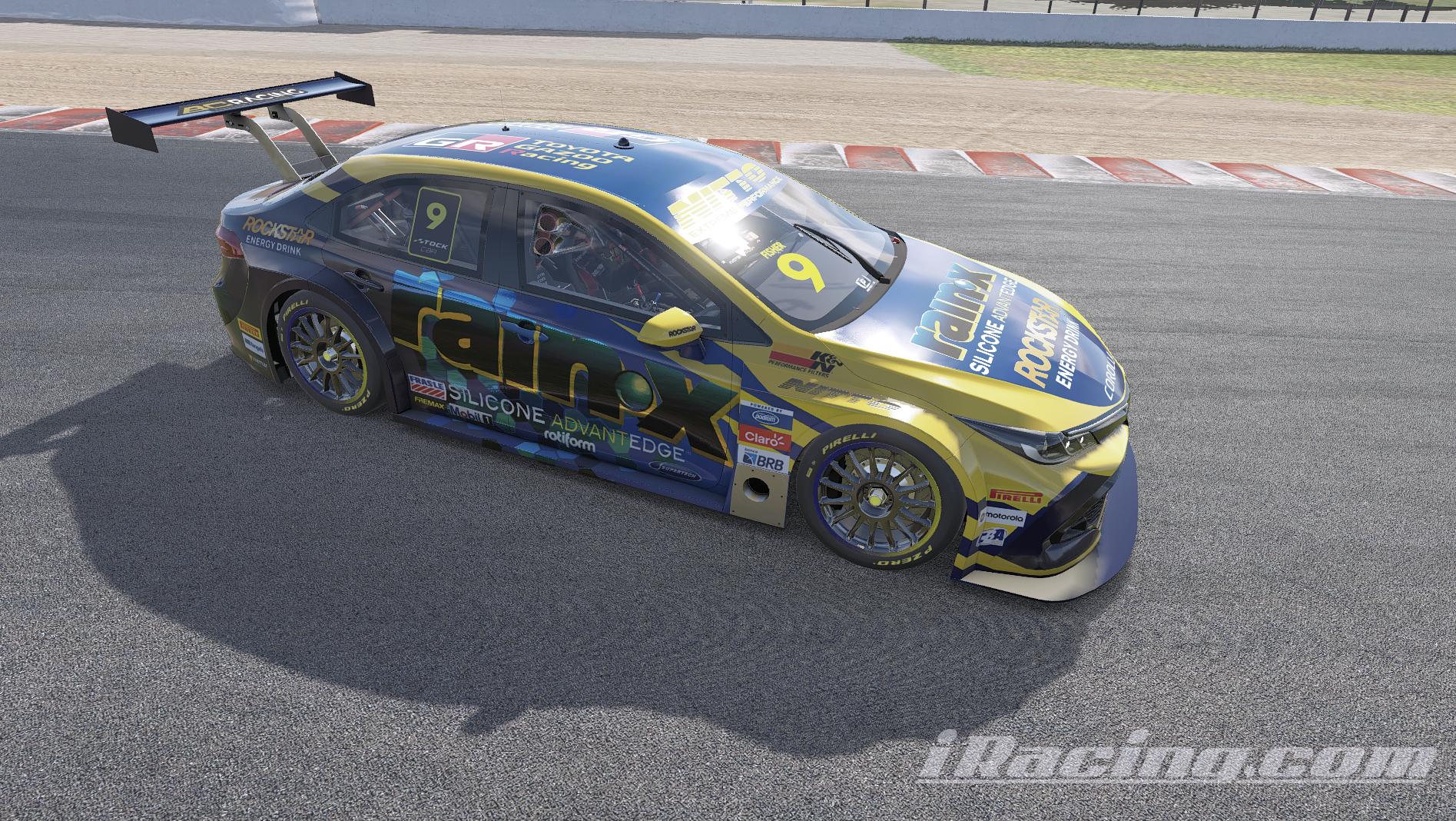 RainX Stock Car Pro Series Toyota Corolla by Brett Fisher2 Trading Paints
