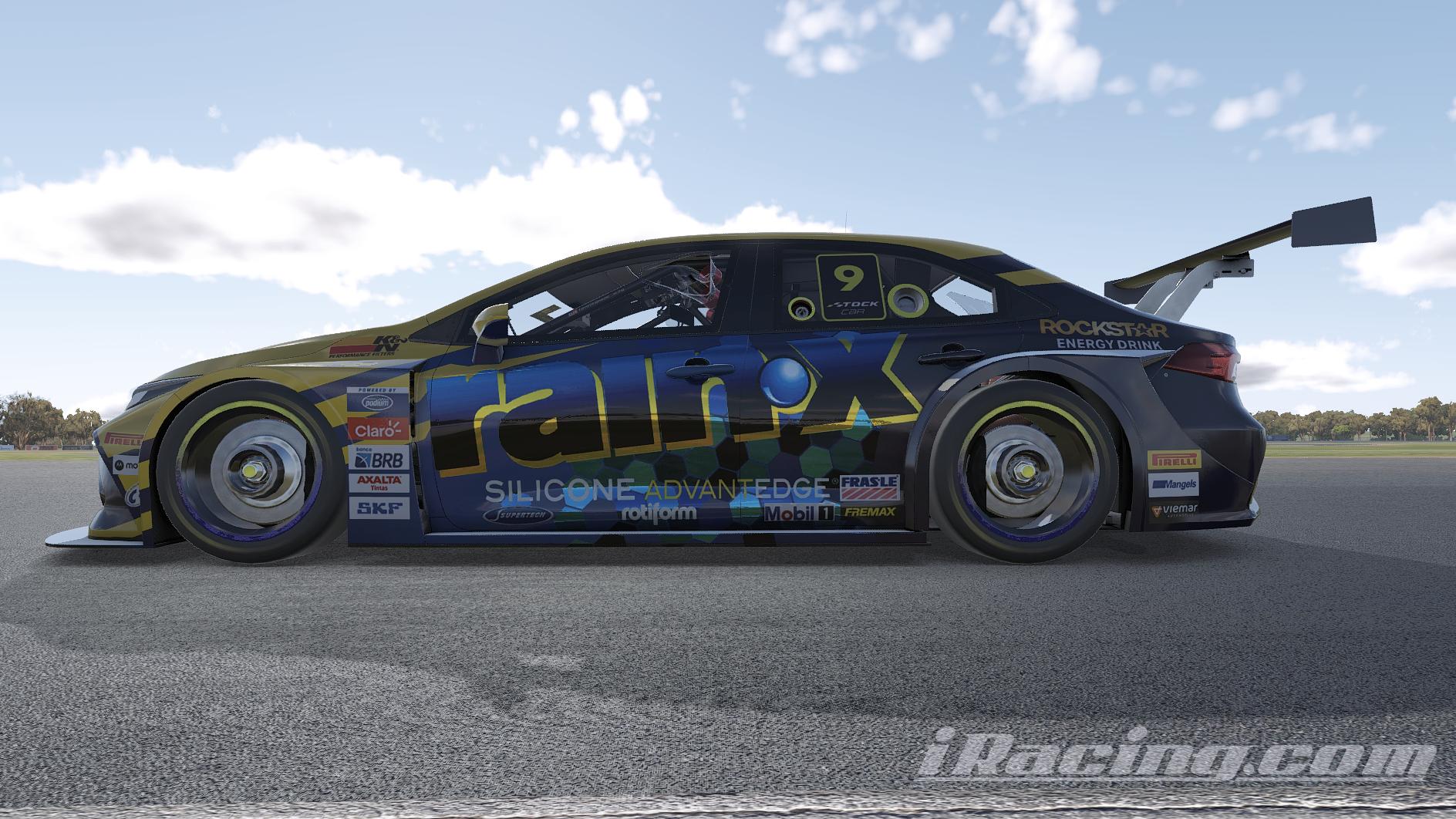 RainX Stock Car Pro Series Toyota Corolla by Brett Fisher2 Trading Paints