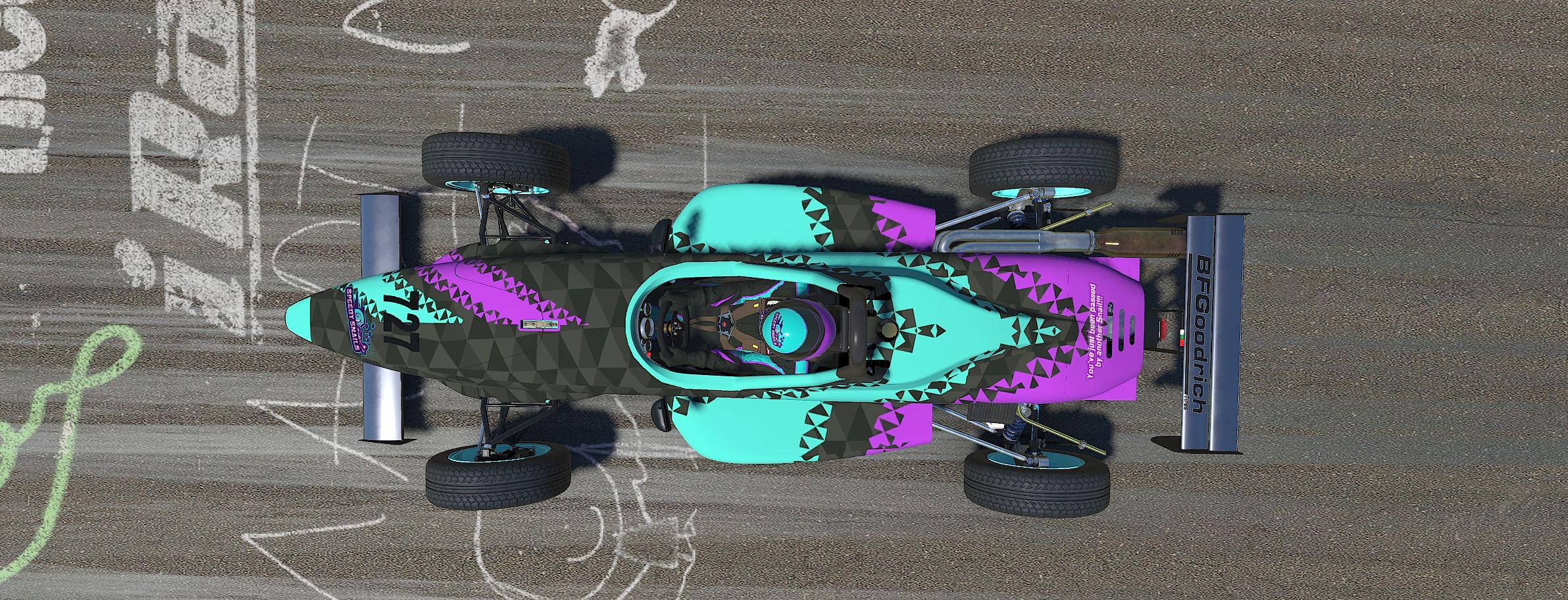 Speedy Snails Skip Barber Formula 2000 by Dennis F. Trading Paints