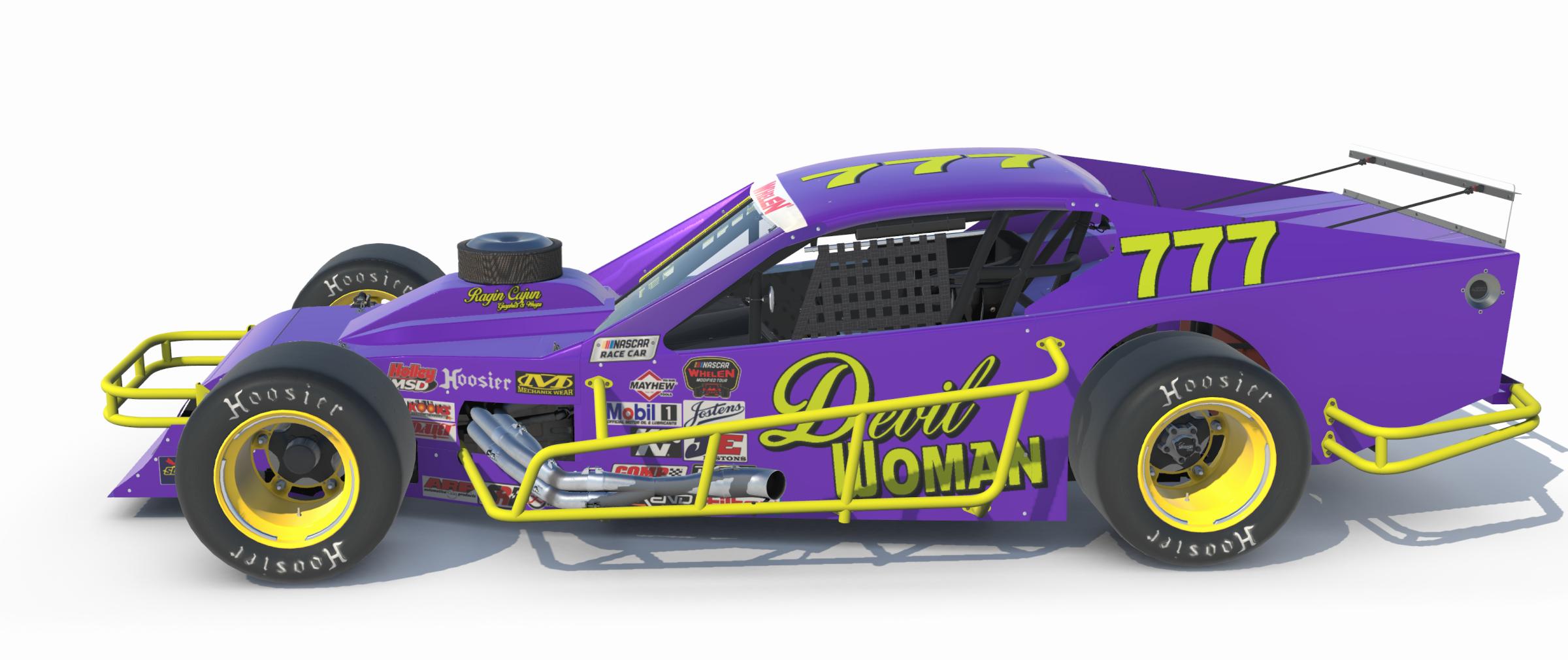 Tribute to Marty Robbins First Modified race car by John Mustian Jr