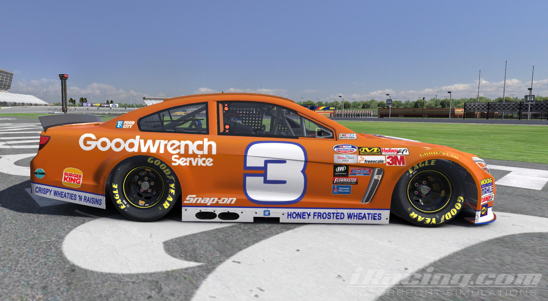 dale earnhardt wheaties car