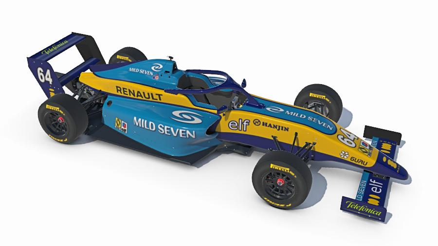 Renault R24 Theme by Martin Lanza - Trading Paints