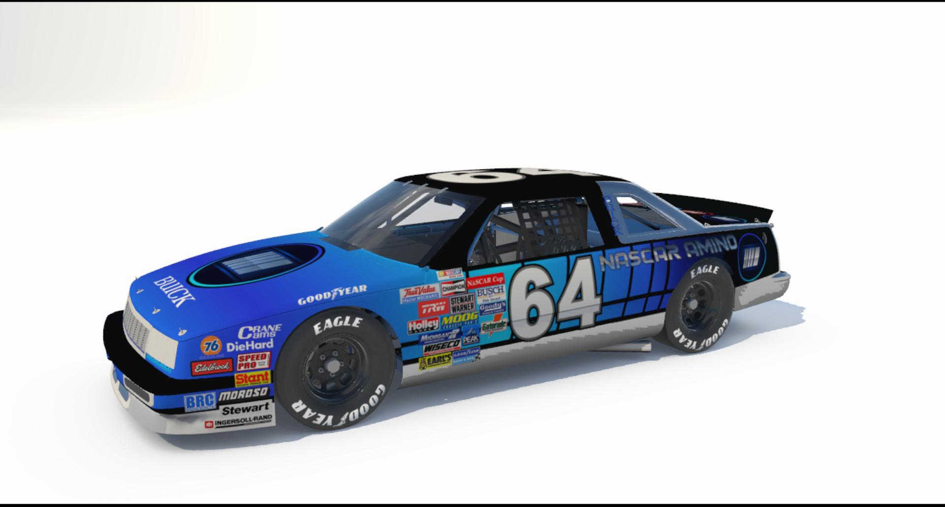 NASCAR Amino 1987 Buick LeSabre by Justin Ricci Trading Paints